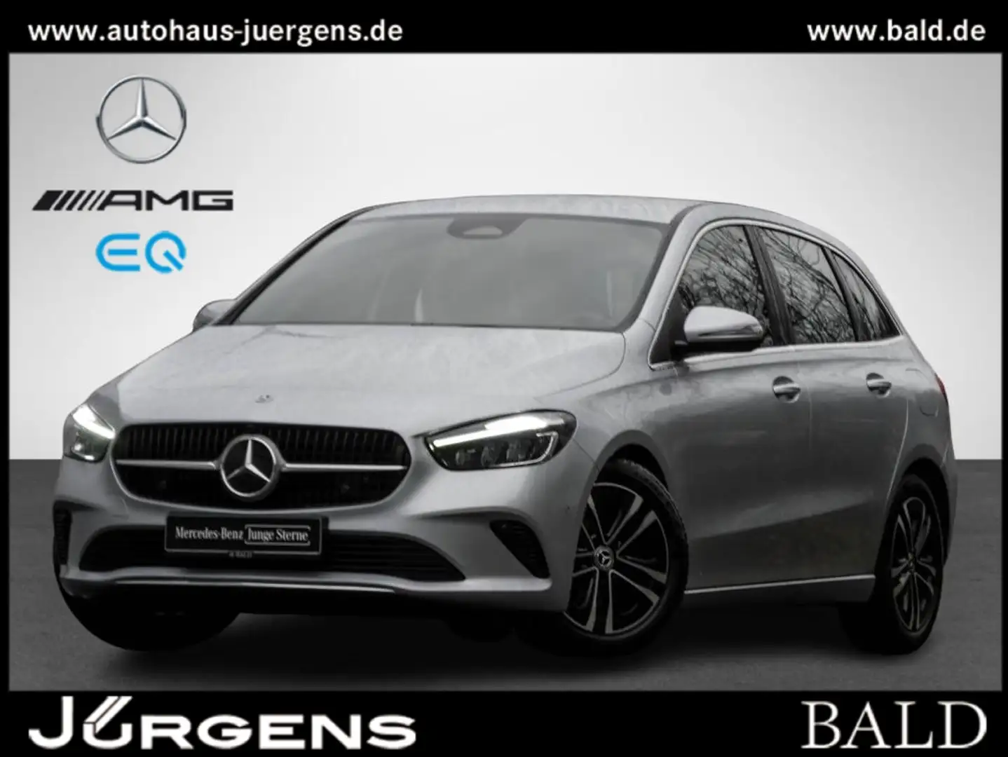 Mercedes-Benz B 200 Progressive/Distr/LED/Kamera/Totw/Navi/Shz Silber - 1