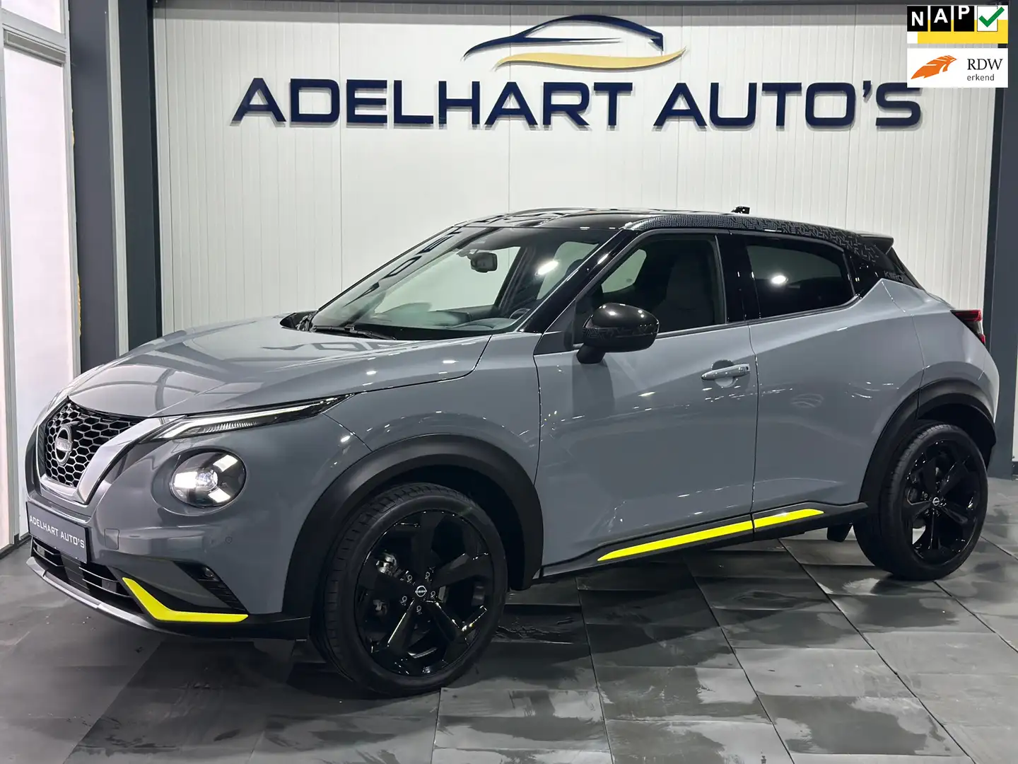 Nissan Juke 1.0 DIG-T N-Connecta / Navigatie full map / Camera Gris - 1