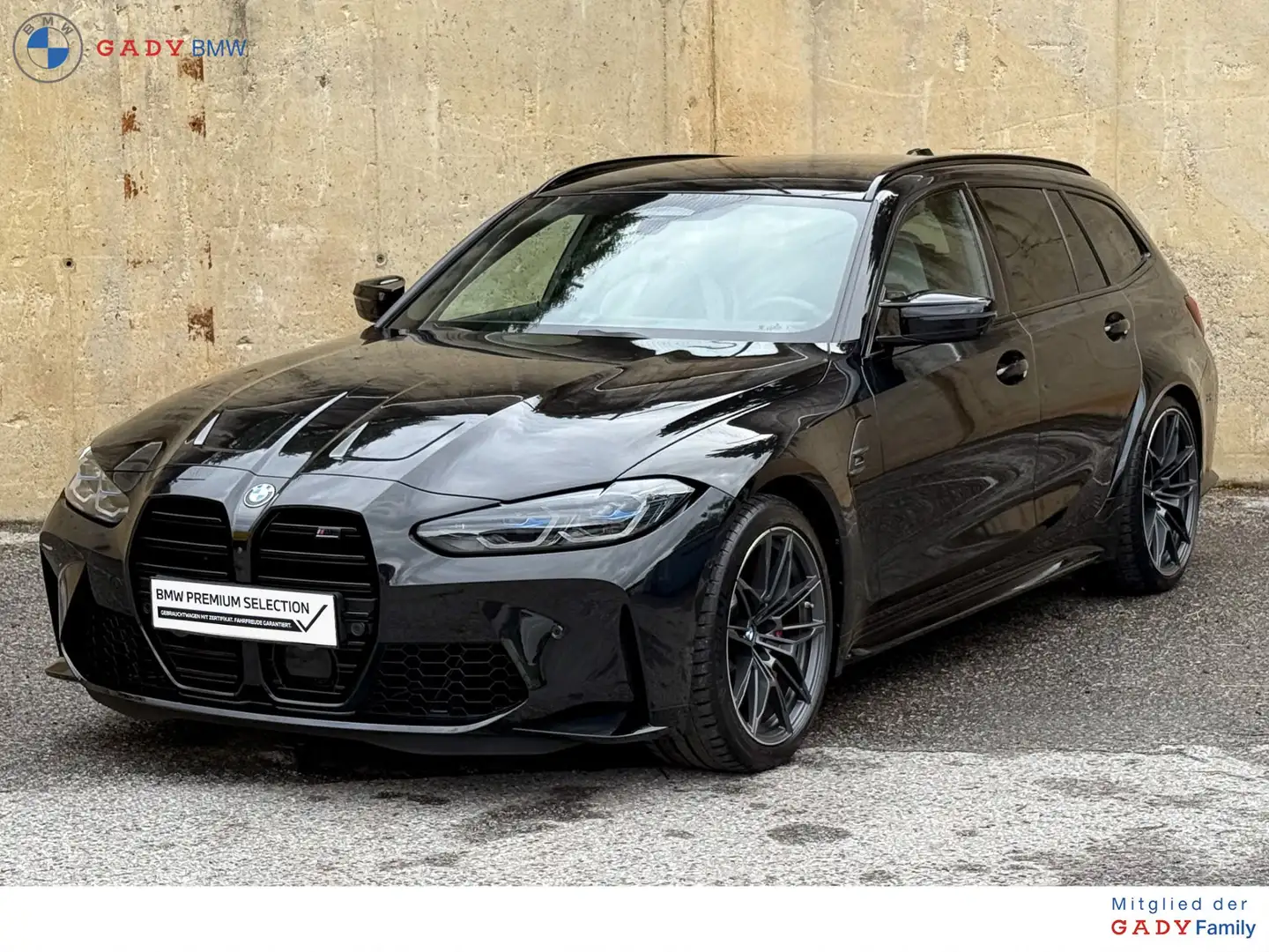 BMW M3 Competition M xDrive Schwarz - 1