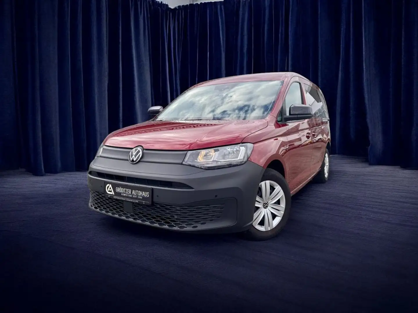 Volkswagen Caddy Maxi TSI DSG NAC|SHZ|ACC|Key|CAM Червоний - 2