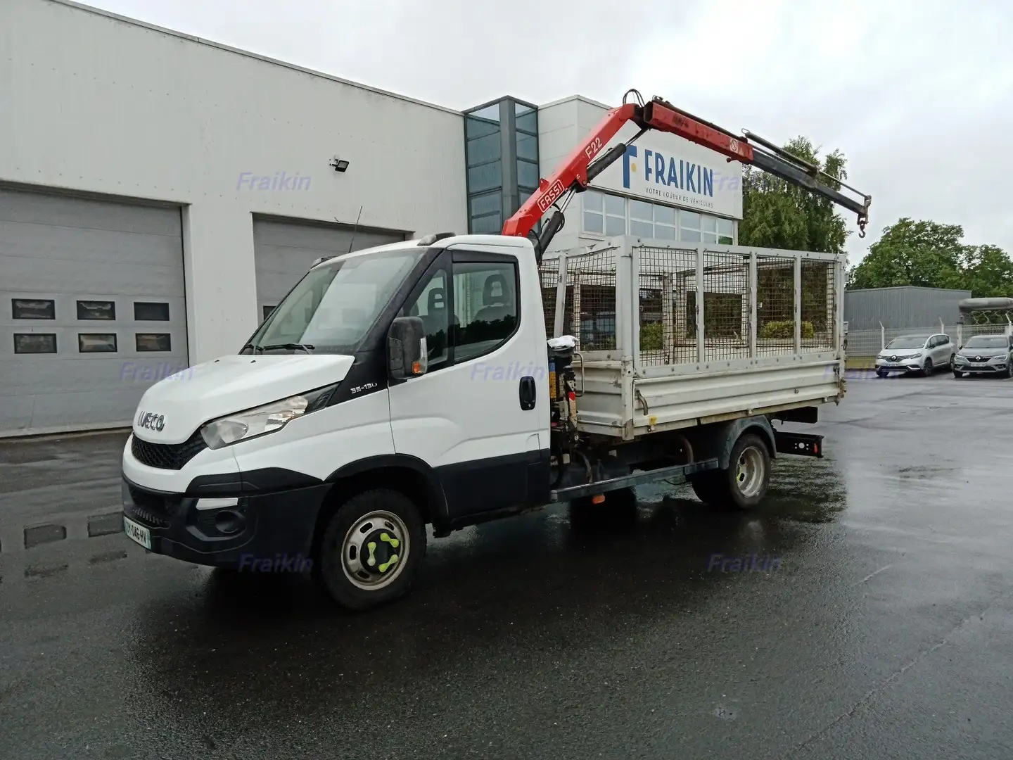 Iveco Daily 35c13 Ribaltabile GRU Bianco - 1
