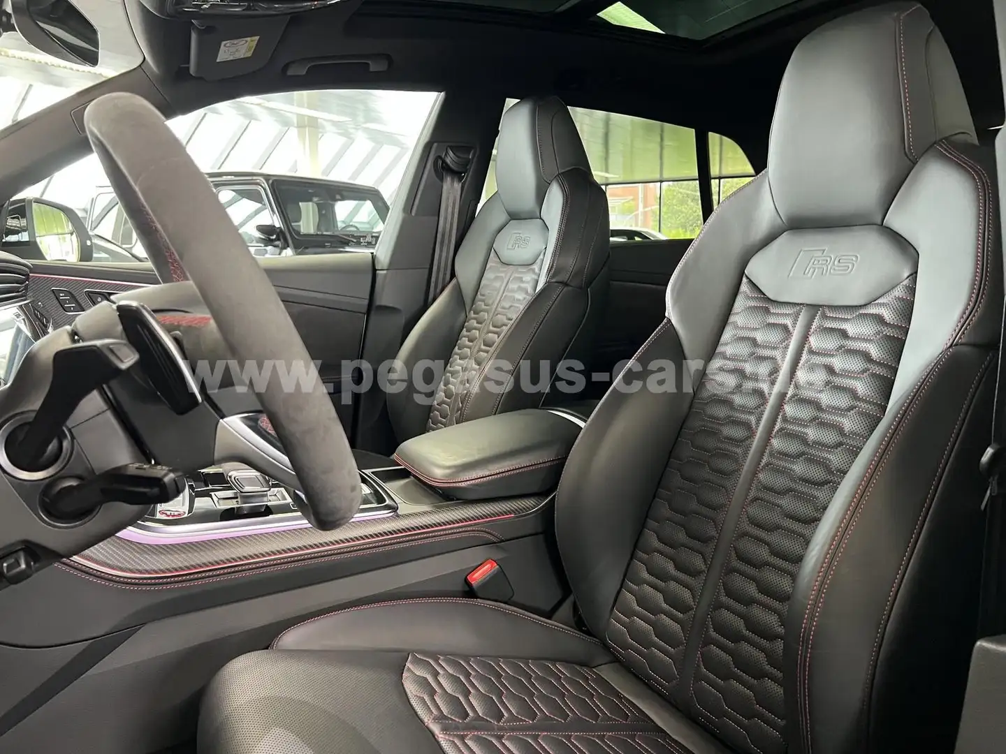 Audi RS Q8 / KERAMIK / HEAD-UP / B&O / DYNAMIK / 23" Blanco - 2