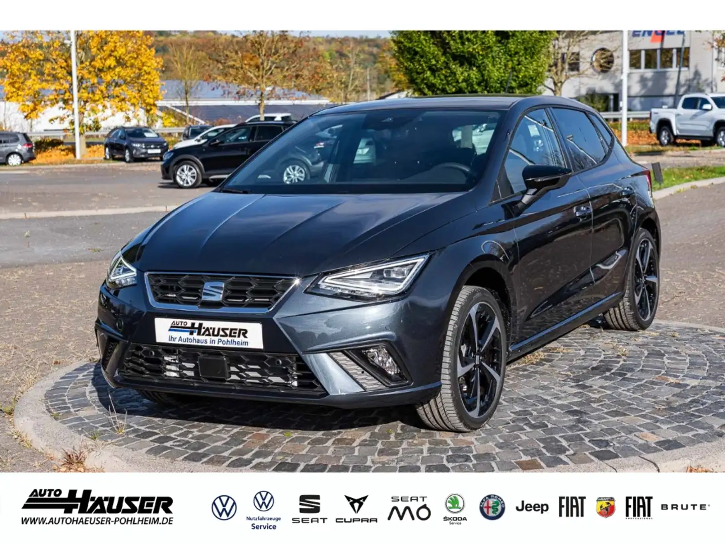 SEAT Ibiza FR 1.0 TSI DSG PANO VIRTUAL KAMERA ACC LED FULL-LI Grau - 1