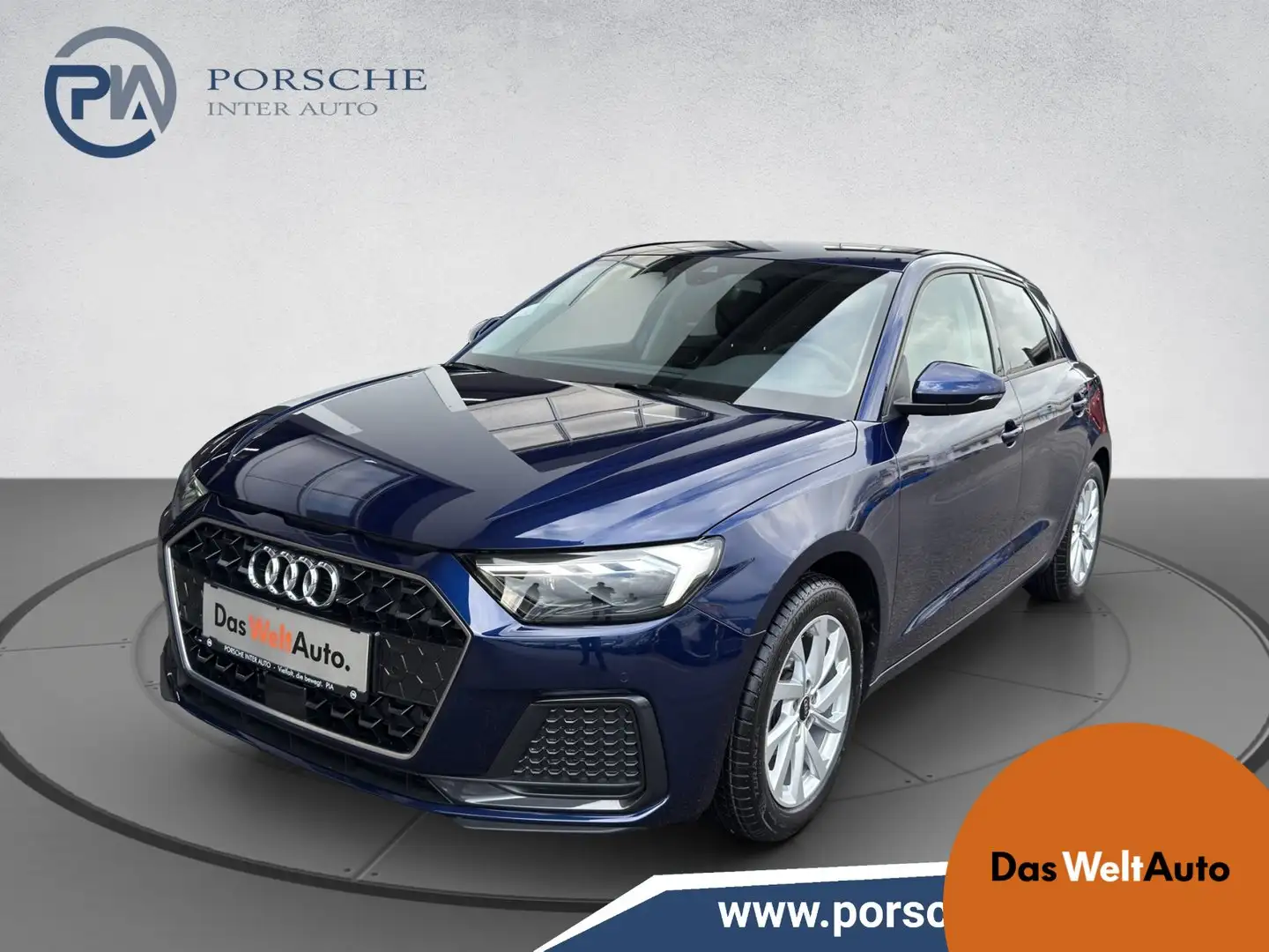 Audi A1 30 TFSI advanced exterieur Bleu - 1