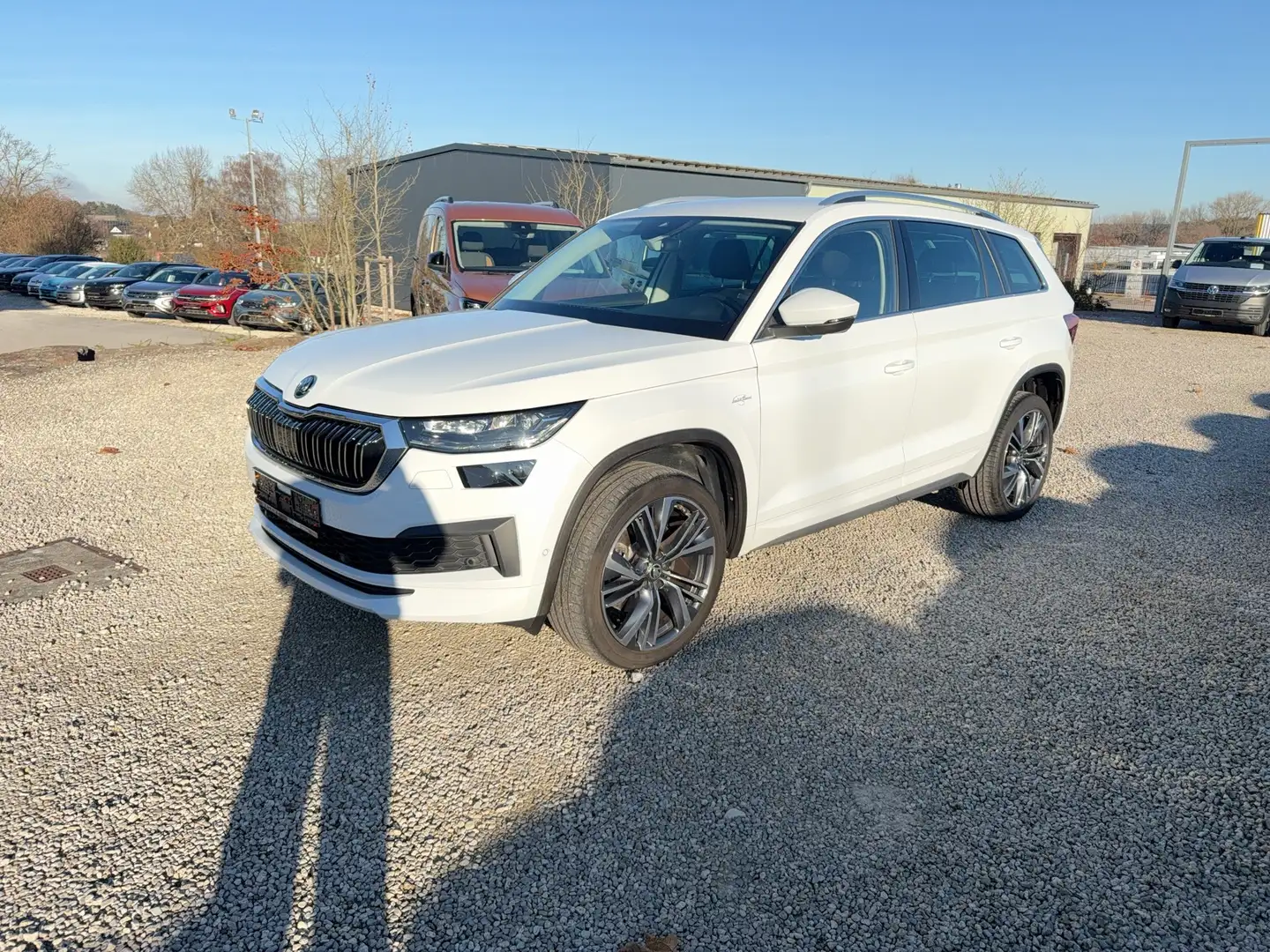 Skoda Kodiaq L&K TDi DSG 4x4 CarPlay/ACC/LED/Virt/PDC Weiß - 2