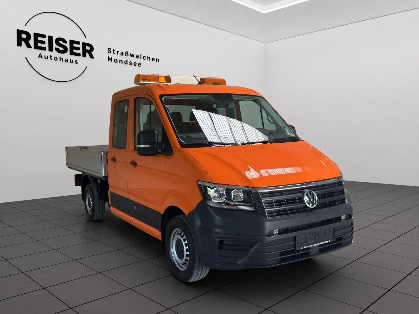Volkswagen Crafter VW Crafter 35 T6 Doka-Pritsche L3 TDI 4MOTION Orange - 2