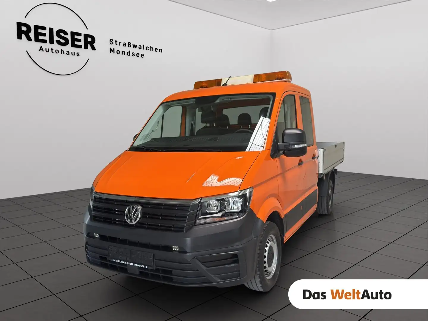 Volkswagen Crafter VW Crafter 35 T6 Doka-Pritsche L3 TDI 4MOTION Orange - 1