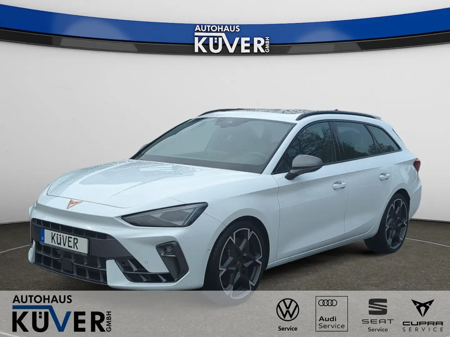 CUPRA Leon VZ 2,0 TSI DSG 4-Drive+Pano+AHK+Navi+ACC Weiß - 1