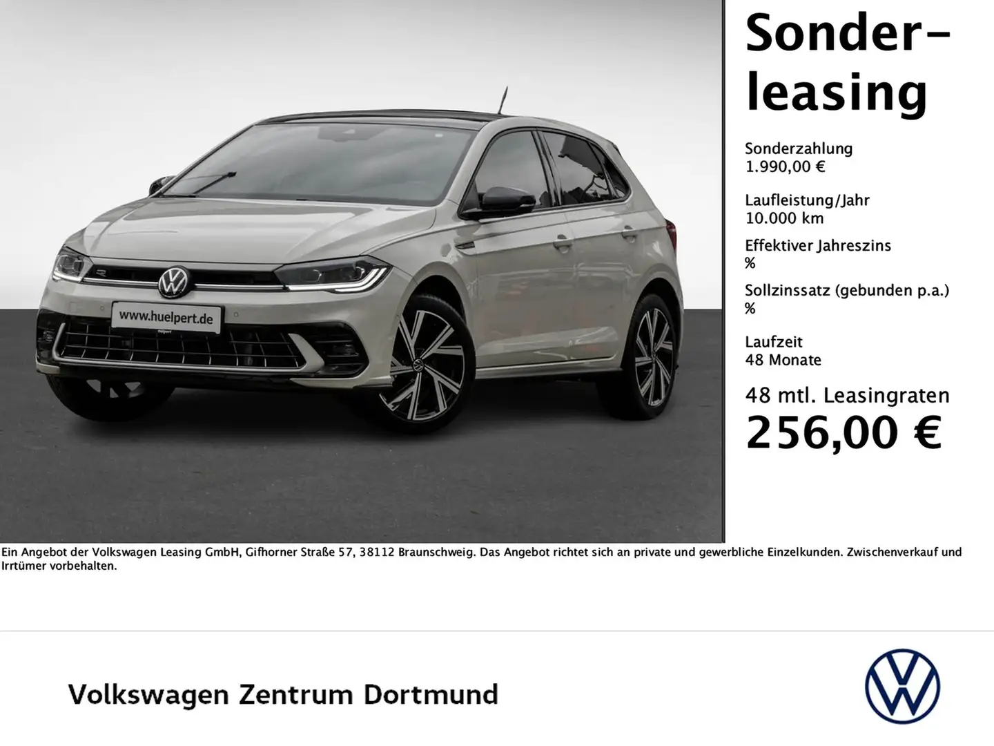 Volkswagen Polo 1.0 R-LINE DSG PANO NAVI CAM MATRIXLED LM17 Grijs - 1