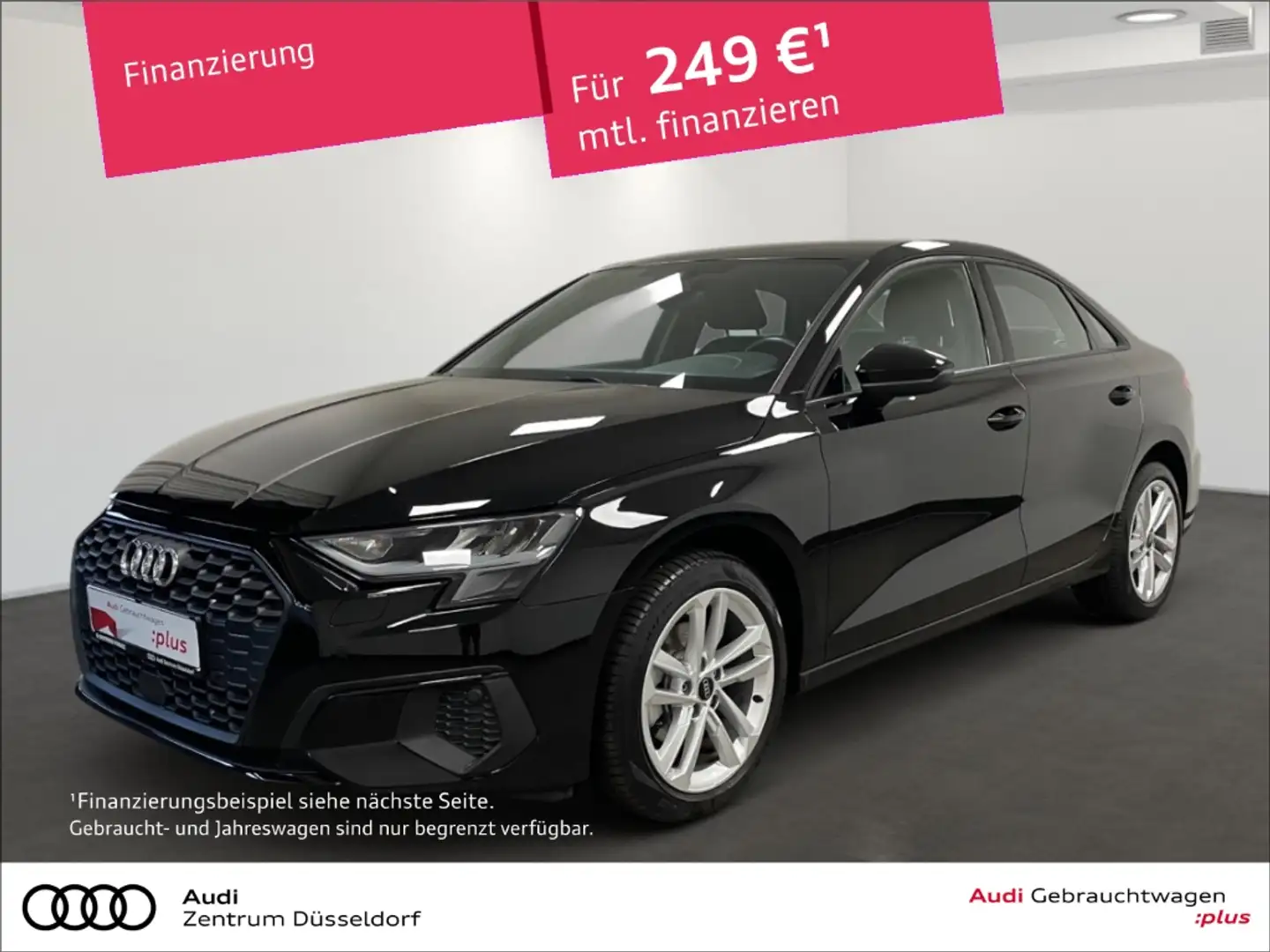 Audi A3 Limousine 30 TFSI LED MMI DAB 17 ZOLL Schwarz - 1