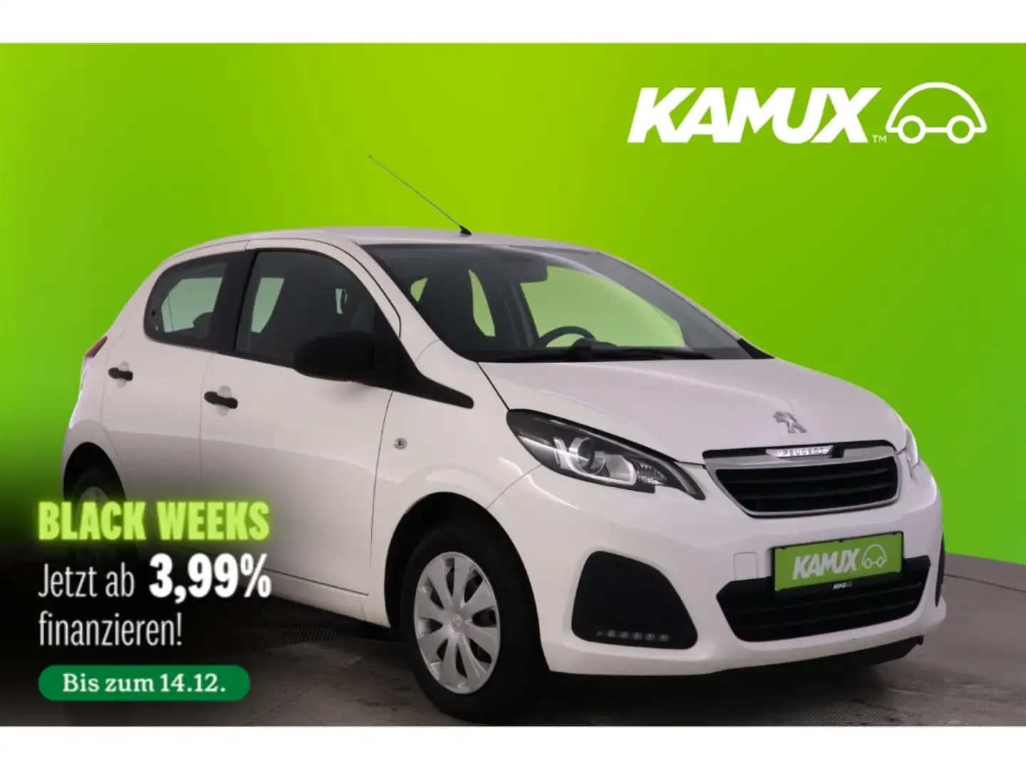 Peugeot 108 1.0 VTi Style+KLIMA+BLUETOOTH+ISOFIX Белый - 1