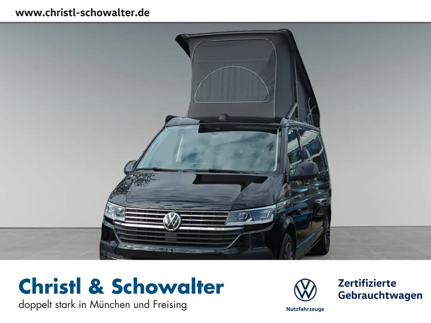 Volkswagen T6.1 California Ocean 2.0 TDI DSG LED NAVI ACC Schwarz - 1