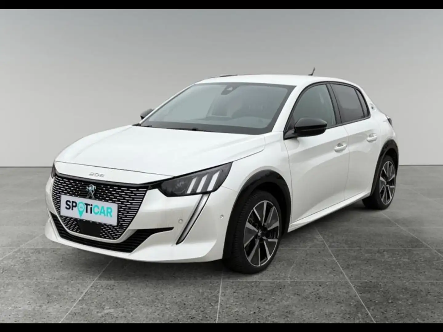 Peugeot e-208 e-208 136ch GT Blanc - 1