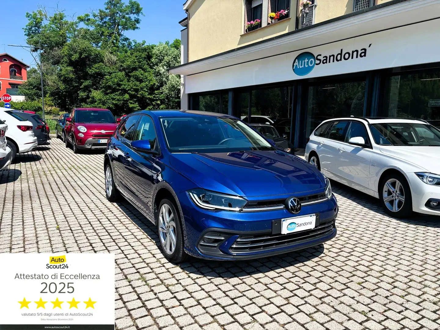 Volkswagen Polo Polo 1.0 tsi Style 110cv dsg OK NEOPATENTATI Blu/Azzurro - 1