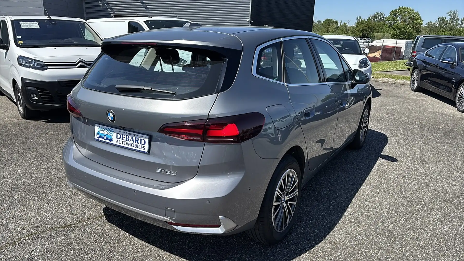BMW 218 (U06) 218D 150CH LUXURY DKG7 Gris - 2