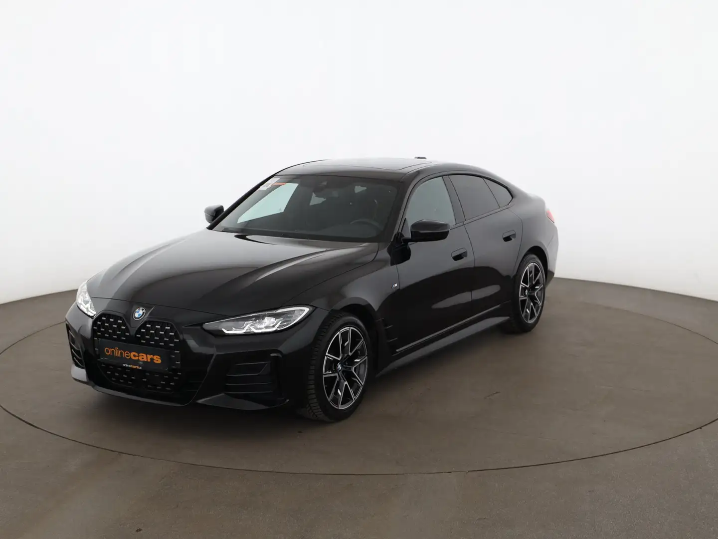 BMW 420 420d Gran Coupe M-Sport Aut LED SKY LEDER NAVI Schwarz - 2