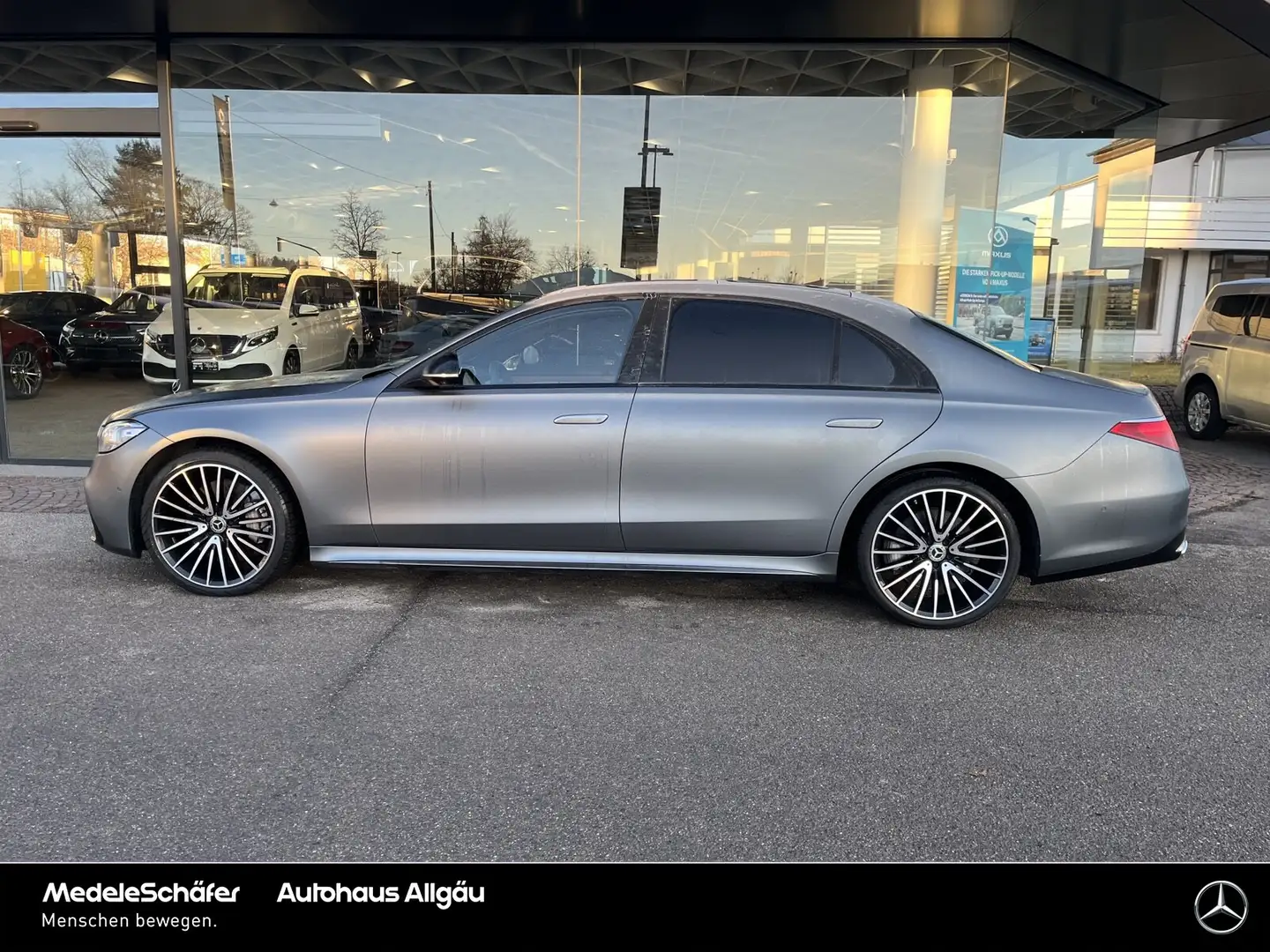 Mercedes-Benz S 400 S 400 d 4M lang AMG 21 MAGNO Nappa MASSAGE NP188 Grau - 2