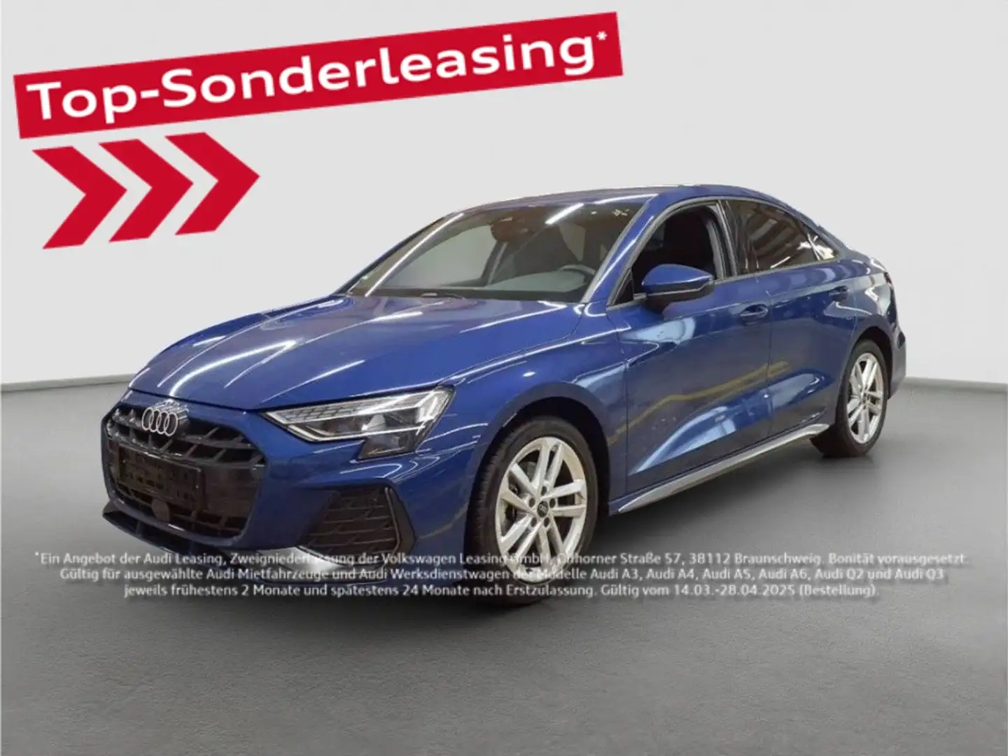 Audi A3 Limousine 30 TFSI S LINE LED NAVI VIRTUAL LM18 Blau - 1