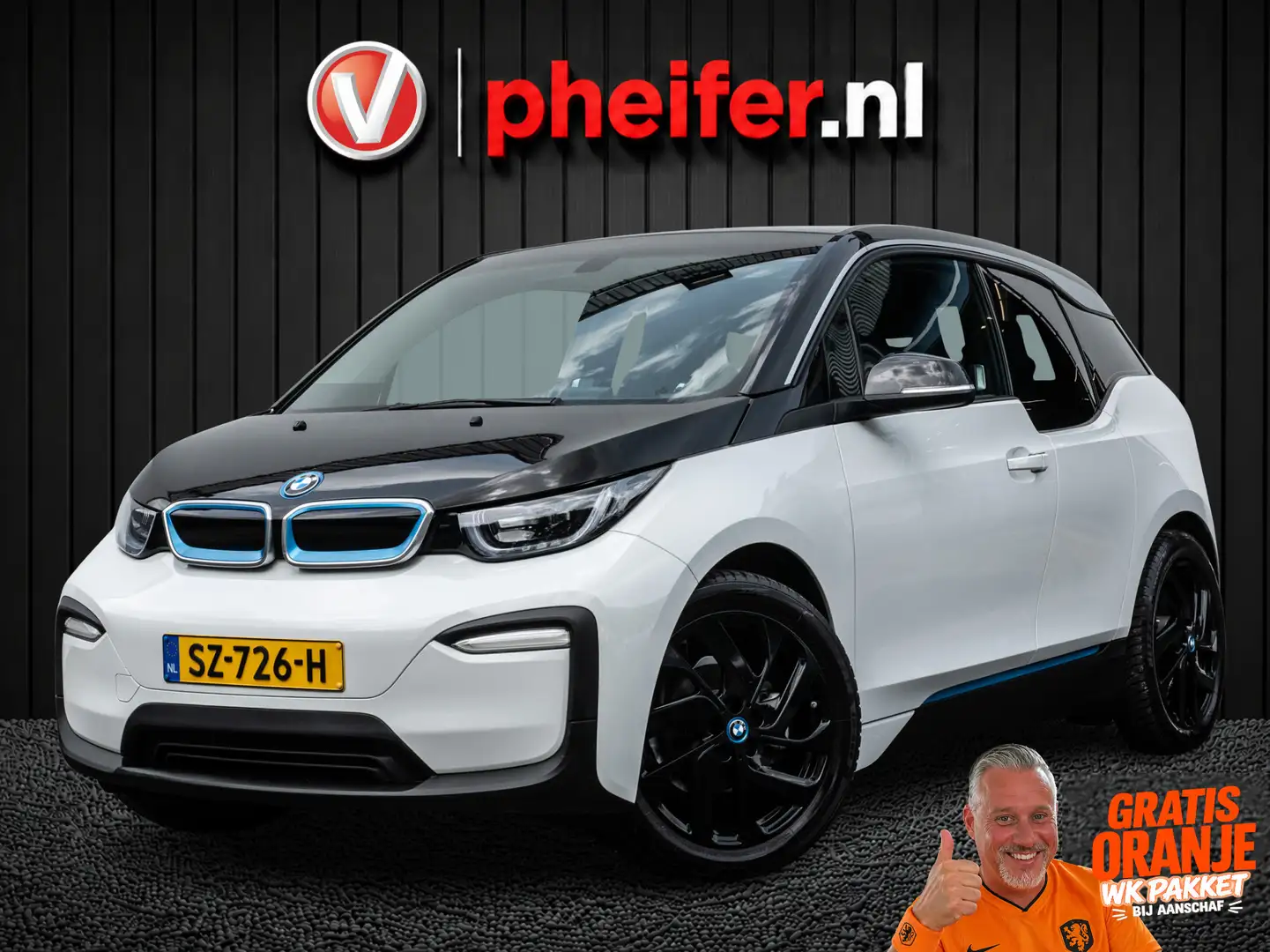 BMW i3 iPerformance 94Ah 33 kWh Prof. Navigatie/ Stoelver Weiß - 1