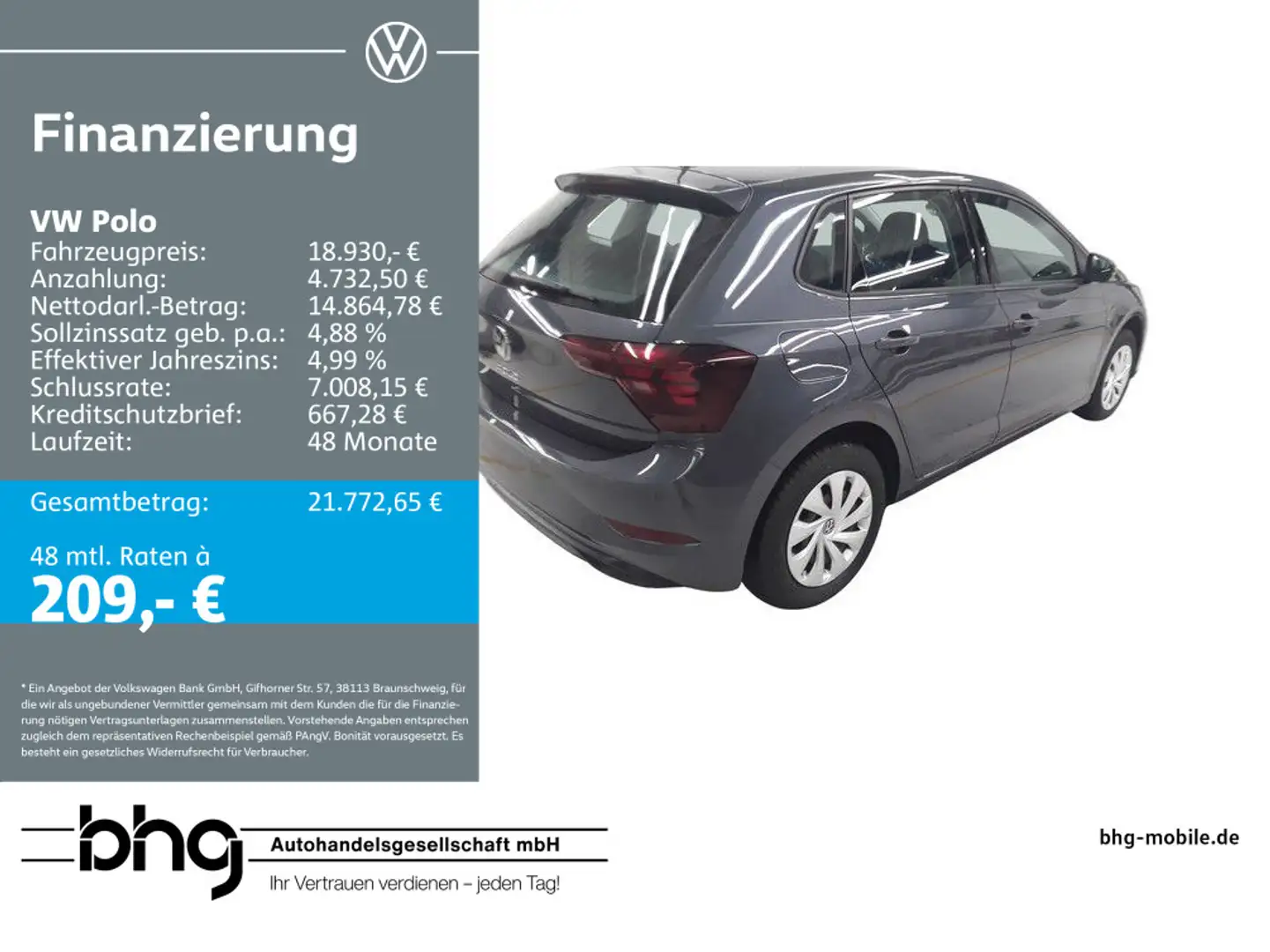 Volkswagen Polo 1.0 Life Gris - 1