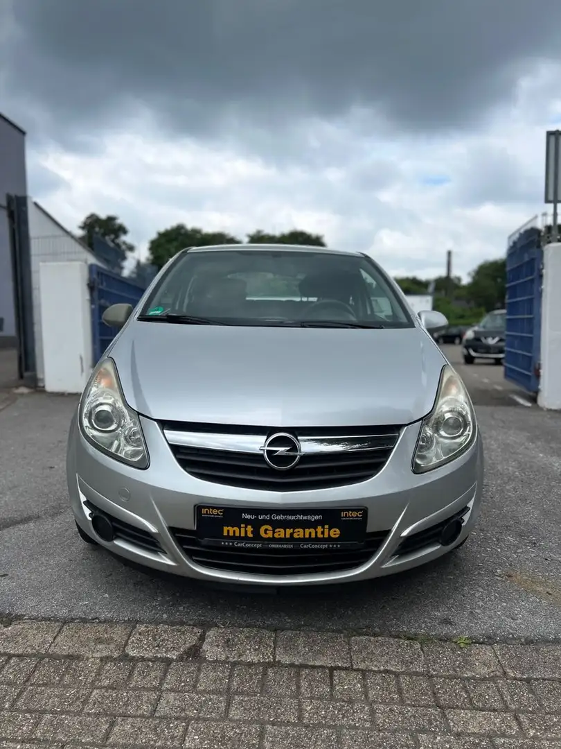 Opel Corsa D Edition *FAHRRADTRÄGER*KLIMA*TÜV NEU Silber - 2
