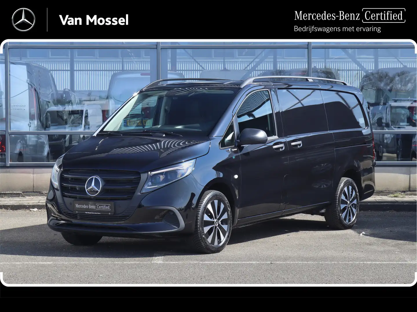 Mercedes-Benz Vito 116 CDI L2 Pro | CLIMA/CRUISE/CAMERA/2.500KG AHW | Noir - 1