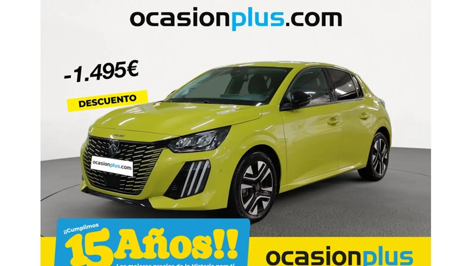 Peugeot 208 1.2 Puretech S&S Allure 100 Amarillo - 1