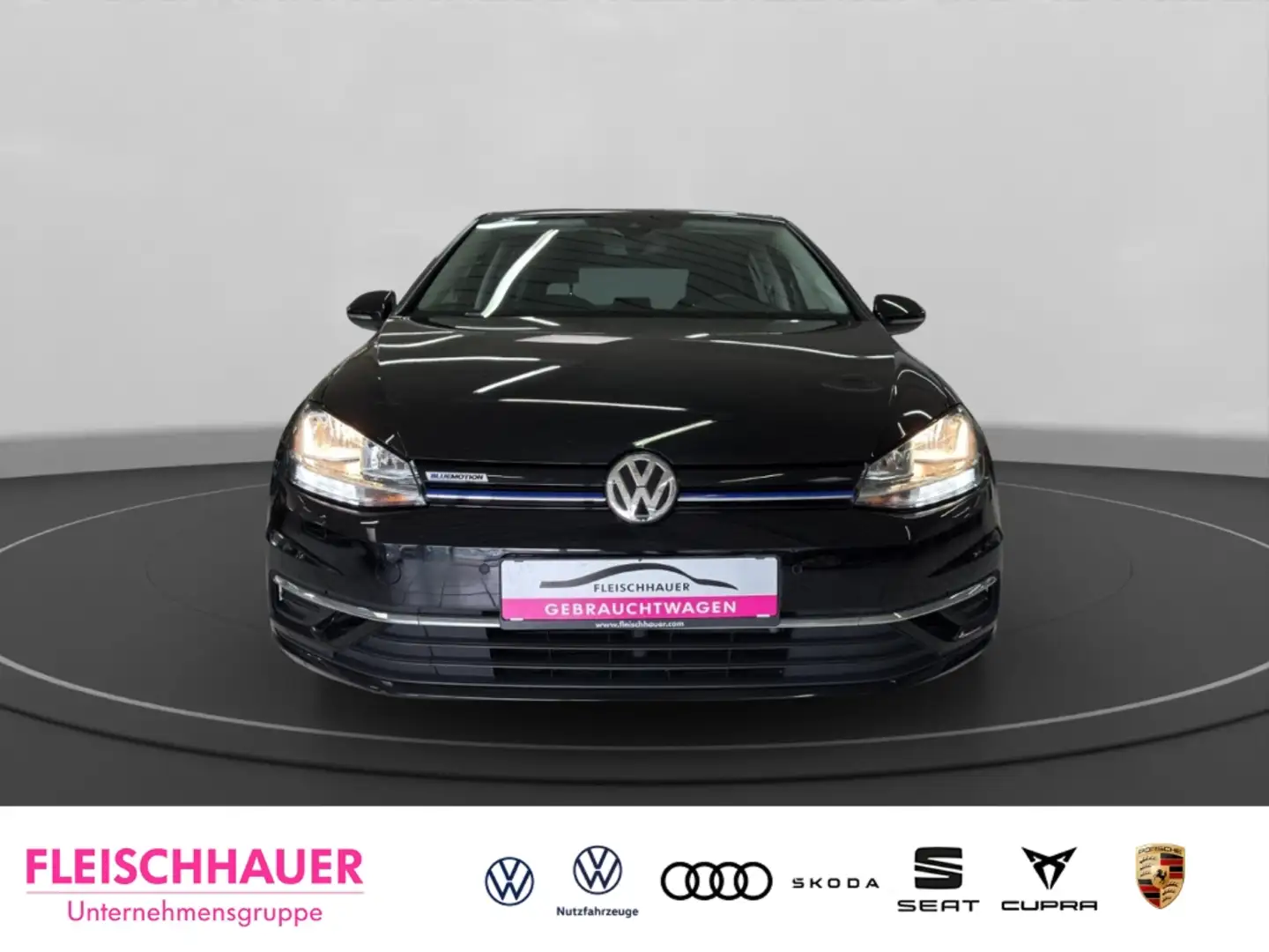 Volkswagen Golf VII IQ.DRIVE BM 1.5 TSI ACC+RFK+NAVI+CARPLAY+SHZ Negro - 2