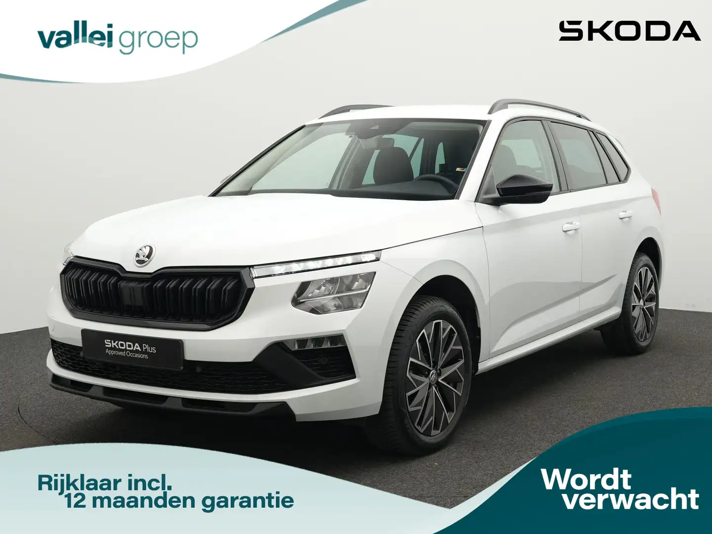 Skoda Kamiq 1.0 TSI 115 pk DSG Selection | Achteruitrijcamera Wit - 1
