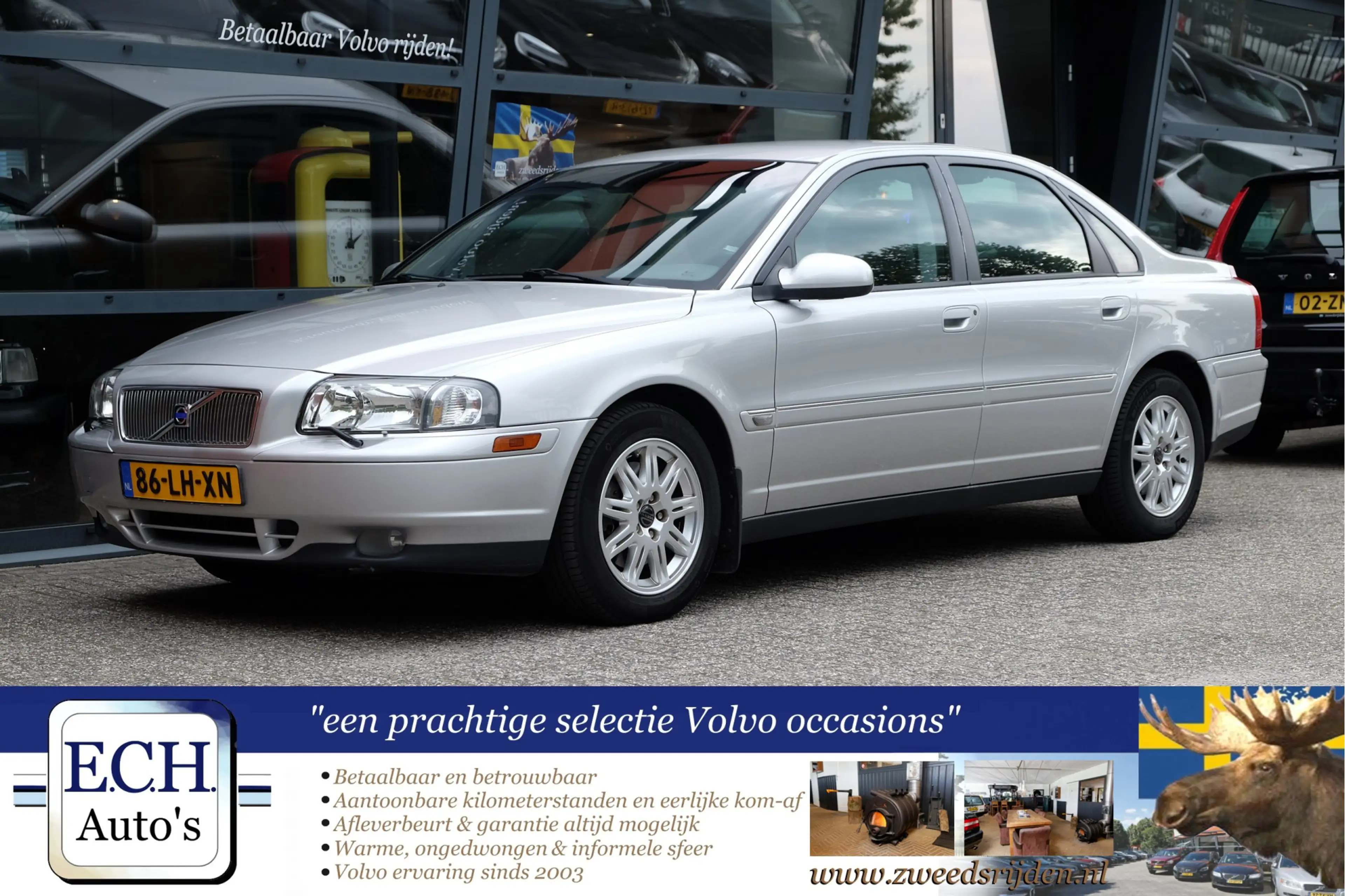 Volvo S80 2.4T 200 pk Elektr. stoel, Dealer onderhouden, Lee — photo 6