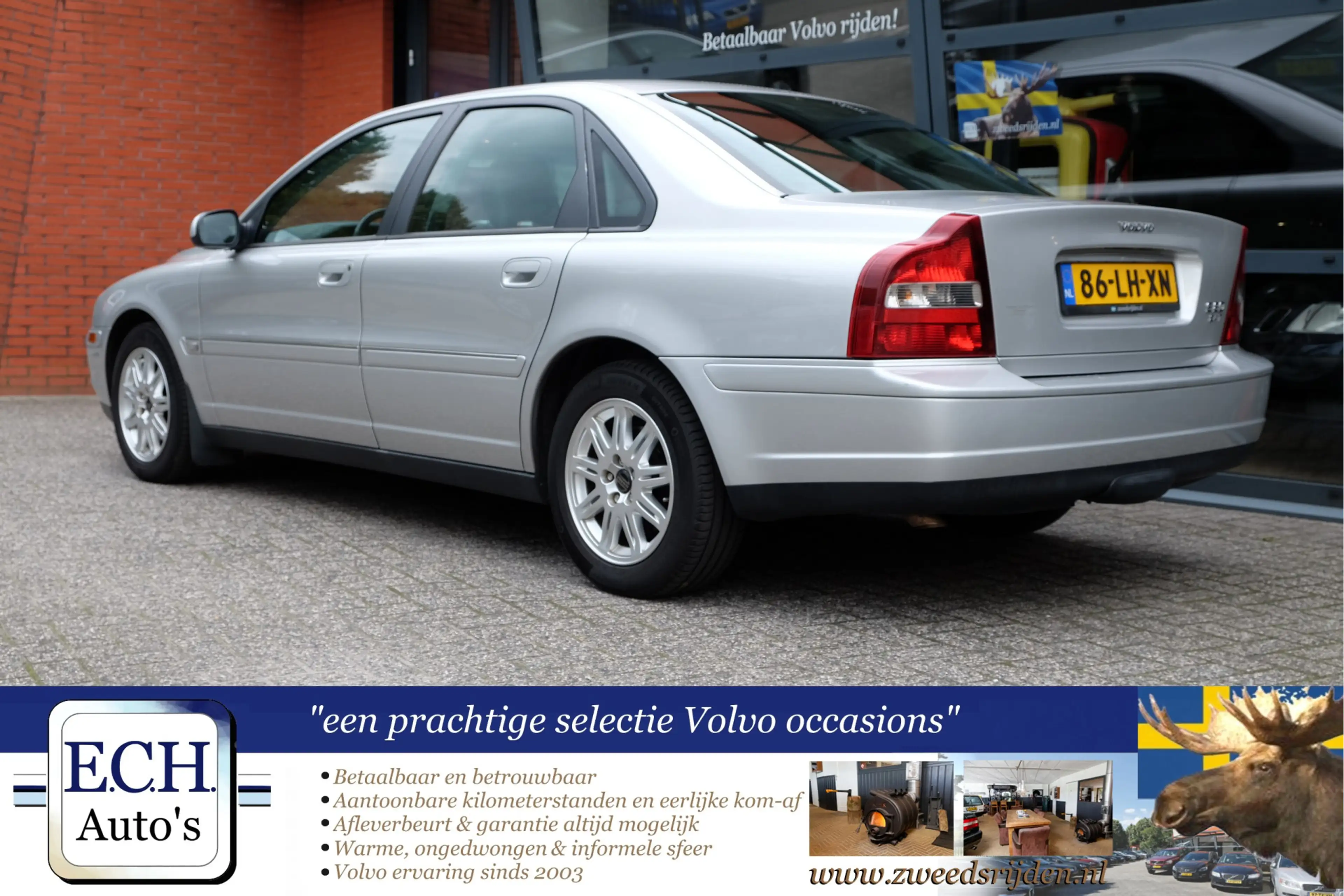 Volvo S80 2.4T 200 pk Elektr. stoel, Dealer onderhouden, Lee — photo 4