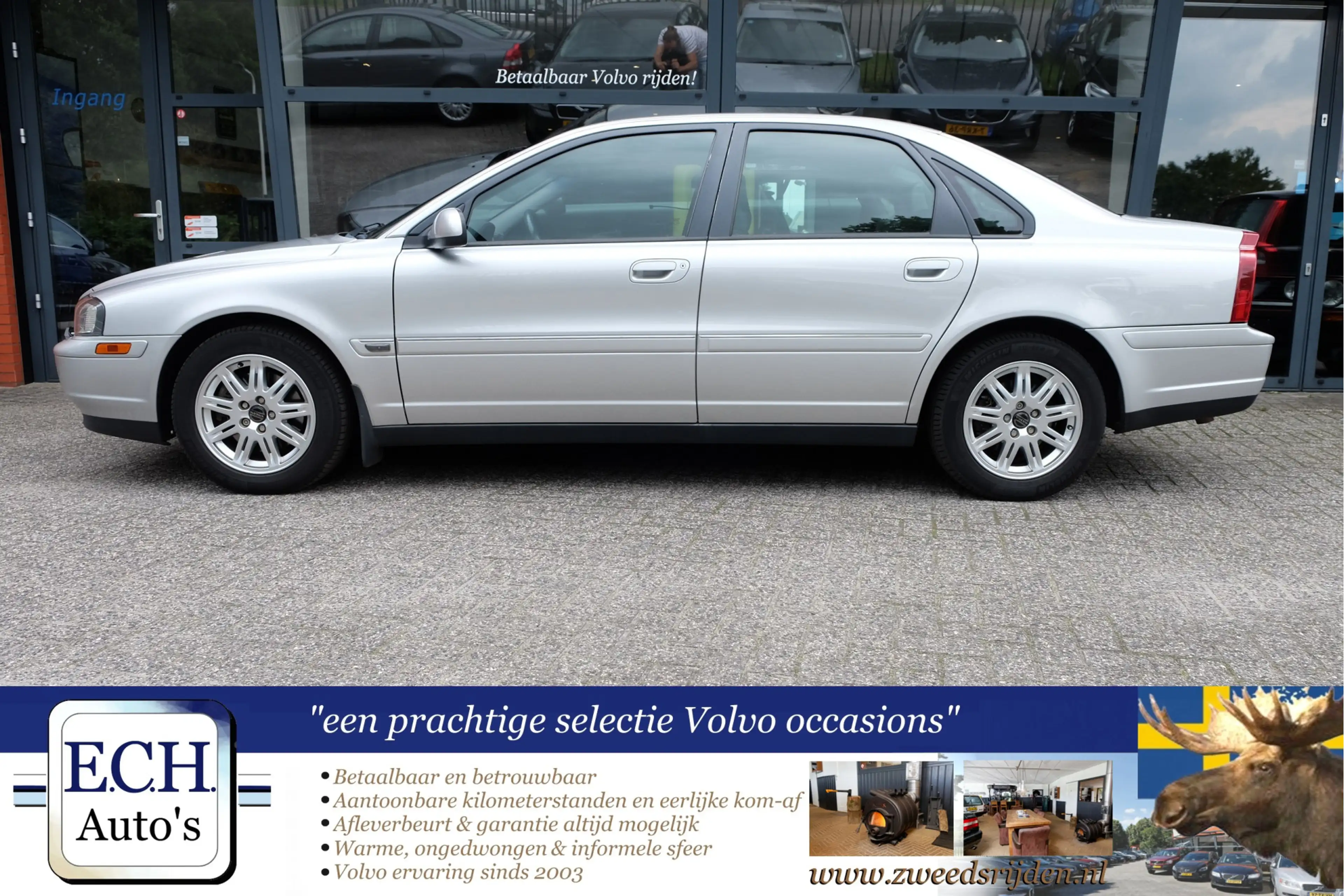 Volvo S80 2.4T 200 pk Elektr. stoel, Dealer onderhouden, Lee — photo 5