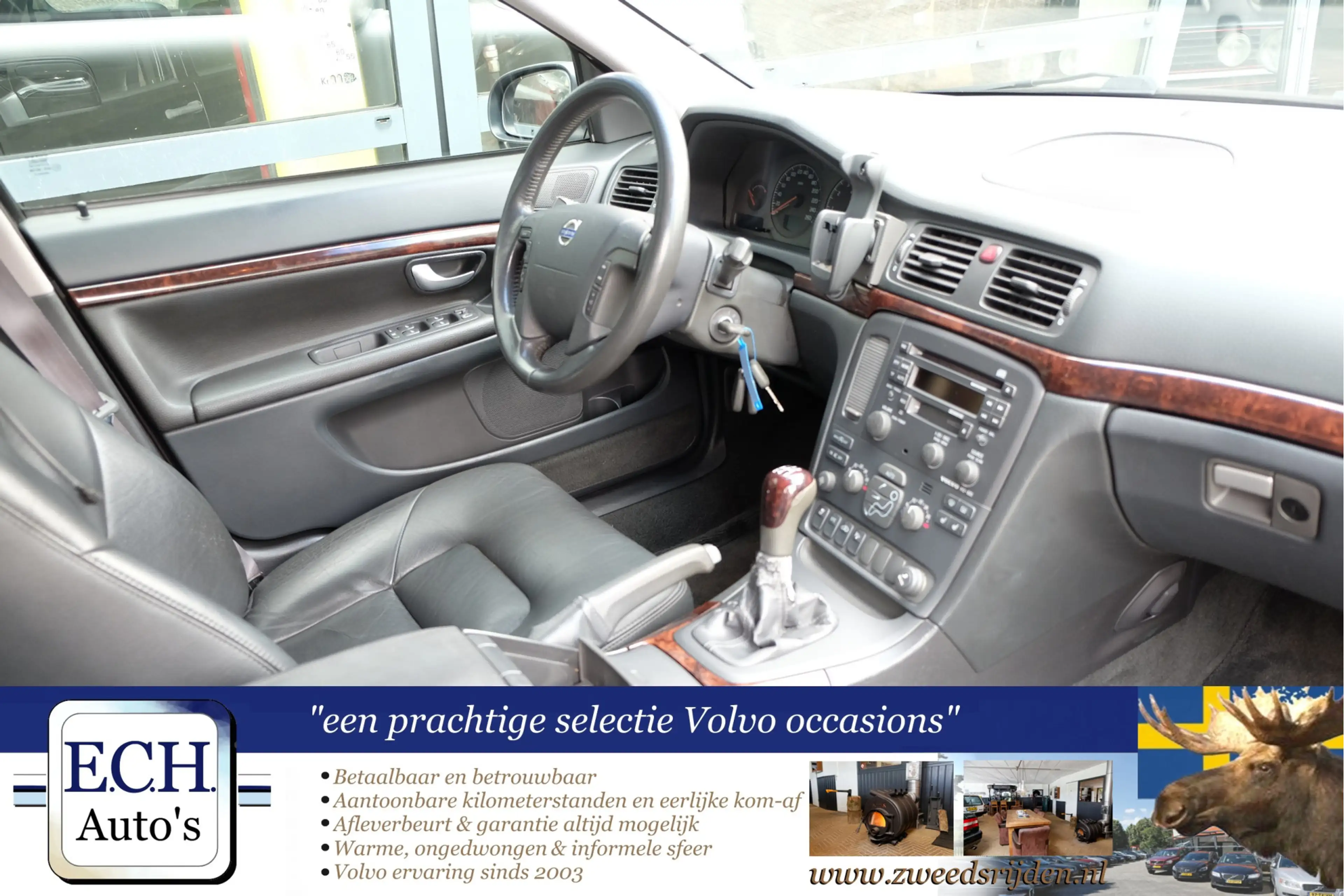 Volvo S80 2.4T 200 pk Elektr. stoel, Dealer onderhouden, Lee — photo 7