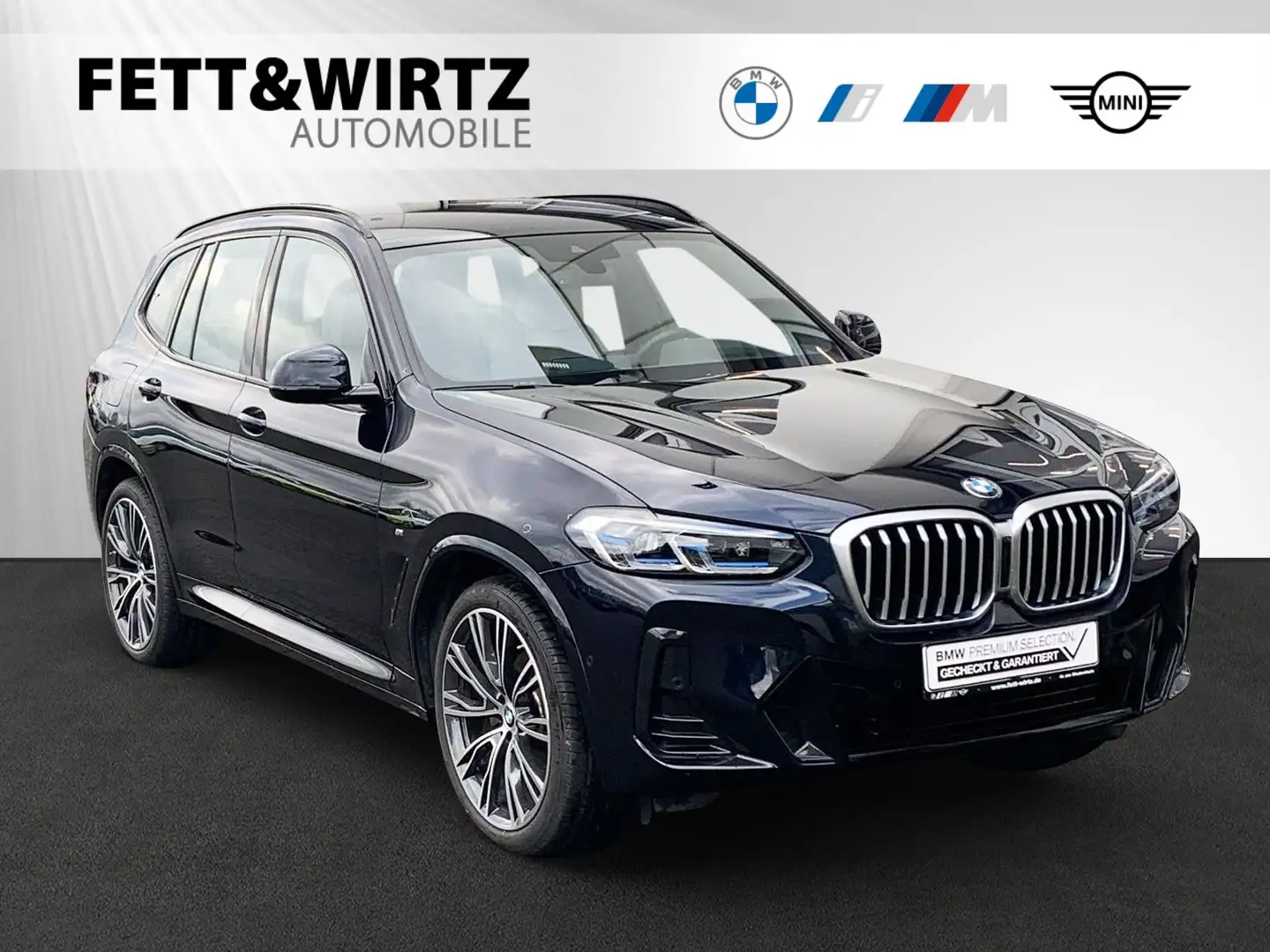 BMW X3 xDrive20d M Sport|AHK|HiFi|Head-Up|Laser Negro - 1