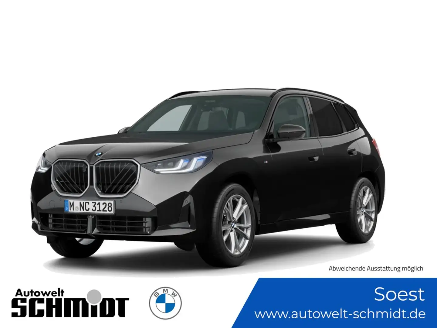 BMW X3 xDrive20d M Sport + GARANTIE-bis-06.2030 Schwarz - 1