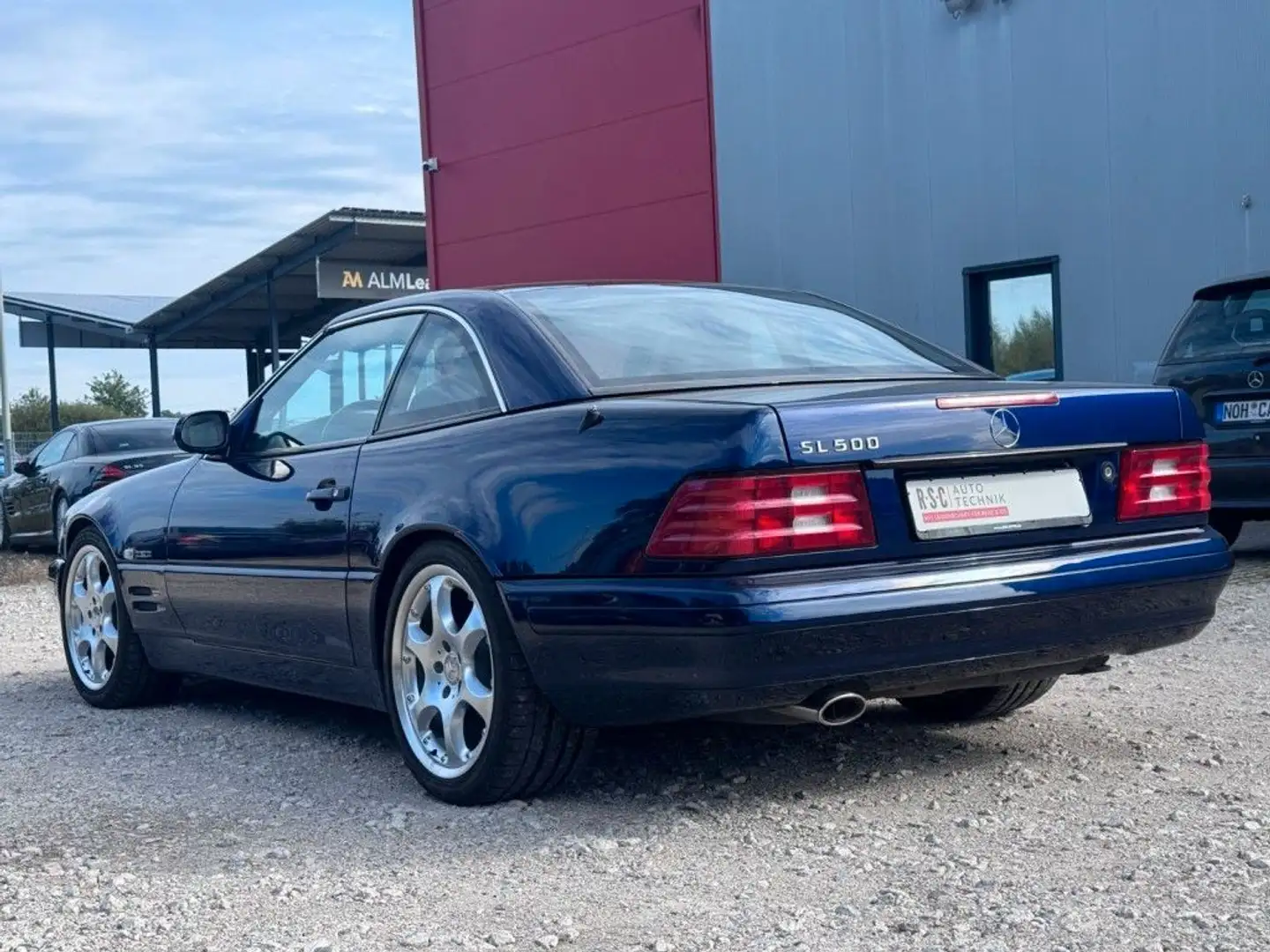 Mercedes-Benz SL 500 SL-Edition Mysticblaumet / Panodach Bleu - 2