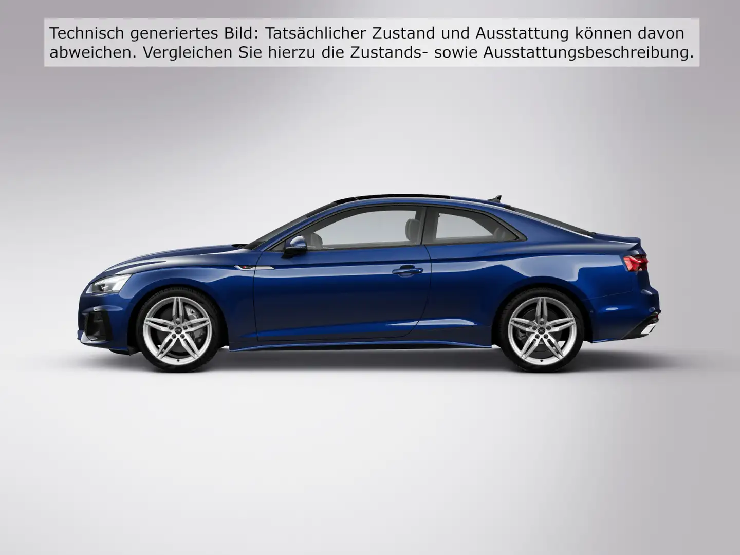 Audi A5 S line 50 TDI 210(286) kW(PS) tiptronic Blau - 2
