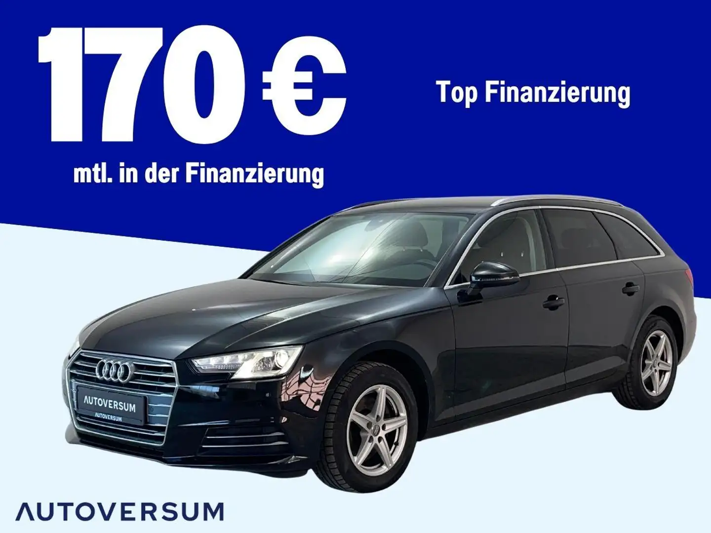 Audi A4 1.4 TFSI Sport *KEYLESS*KLIMA*BiXEN*CARPLAY Zwart - 1