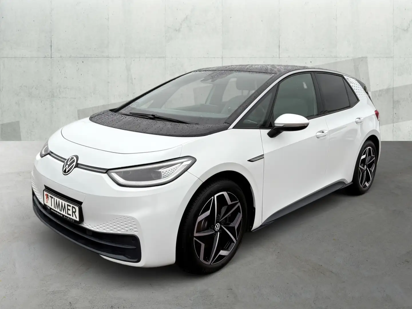 Volkswagen ID.3 PURE PERF. STYLE 55kWh +WÄPU +MATRIX +RKAM +ACC + Weiß - 2