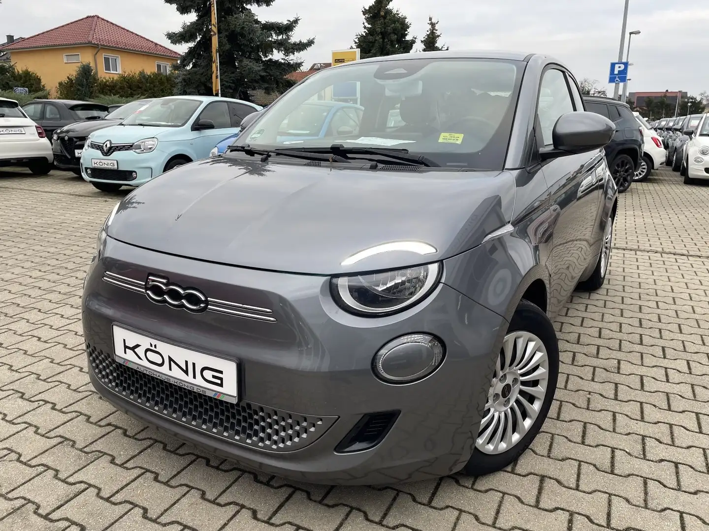 Fiat 500e Neuer 500 320km Reichweite Grau - 1