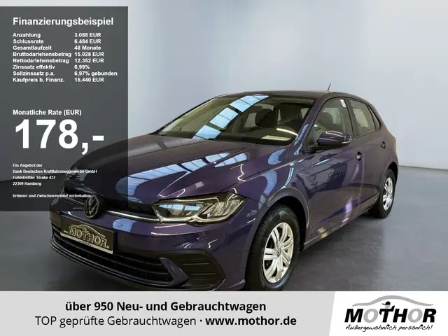 2022 Volkswagen Polo in Violet for sale