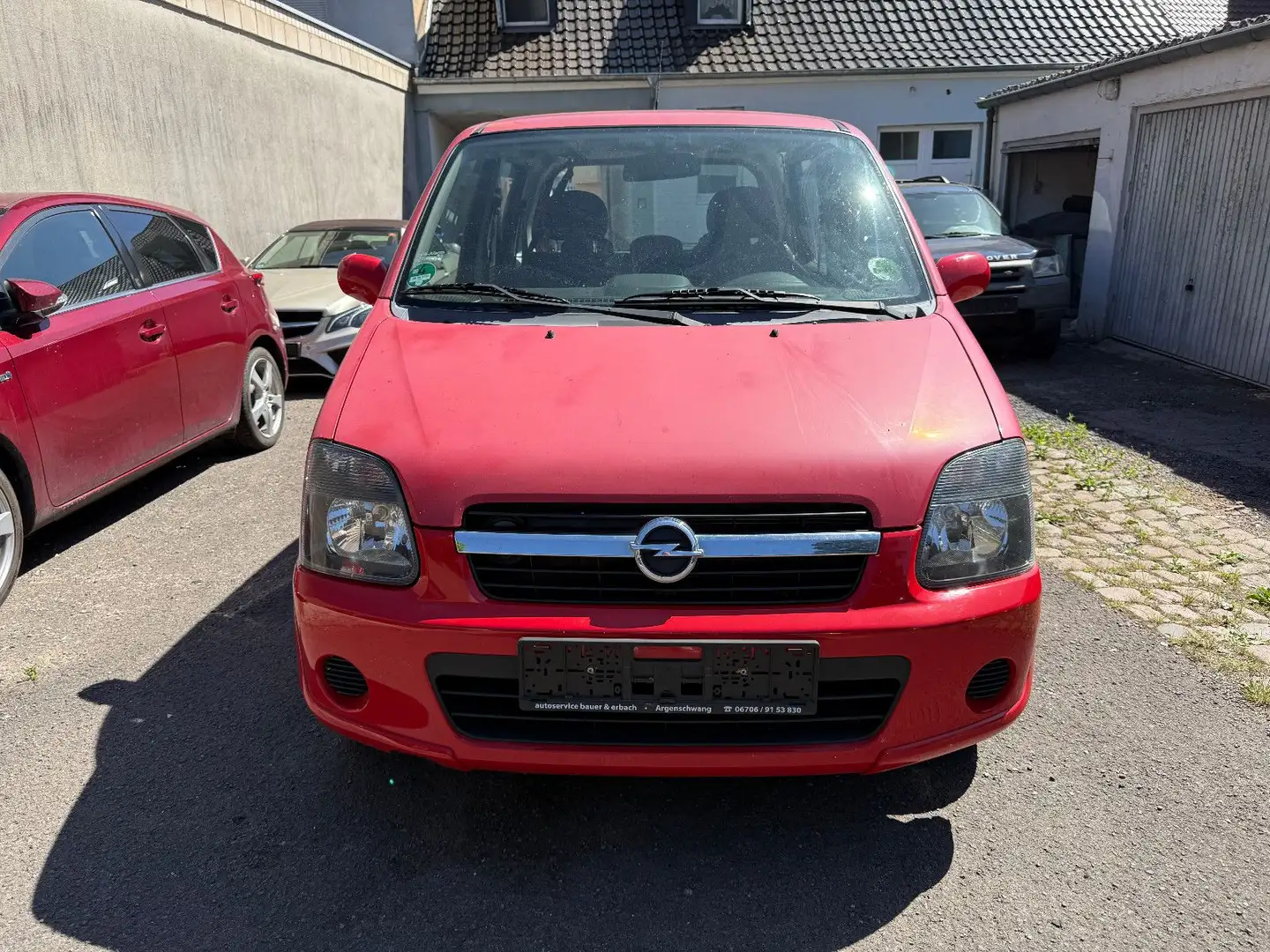 Opel Agila 1.0 Twinport Njoy *Klima/TÜV bis 10.2026* Rot - 2