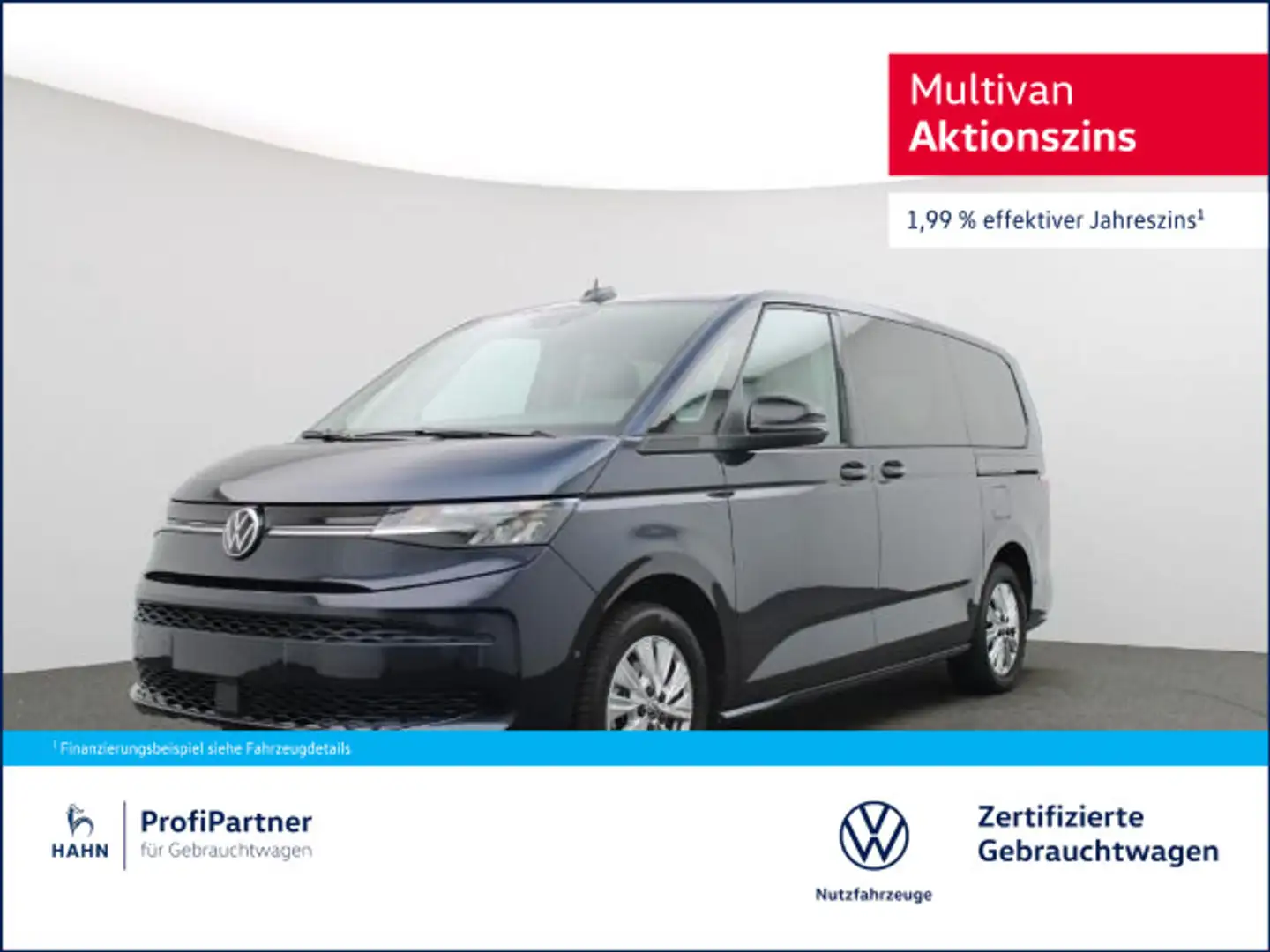 Volkswagen T7 Multivan Life LÜ 2,0TDI 110kW DSG GJR AHK VIS Blau - 1