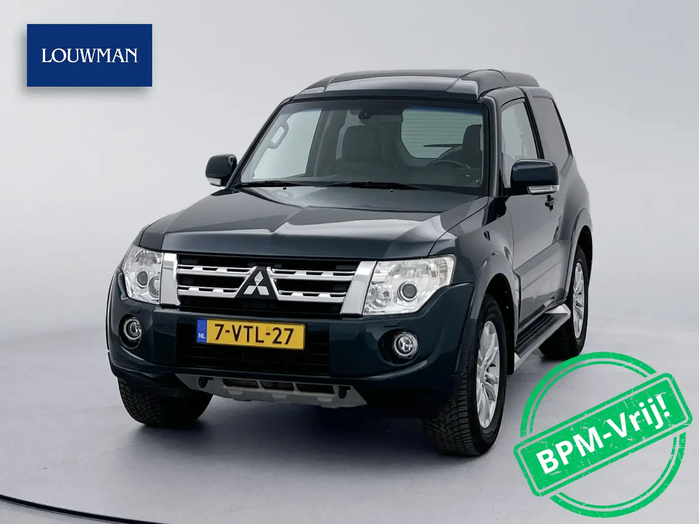 Mitsubishi Pajero 3.2 DI-D Instyle High Roof Van Grijs kenteken Auto Zöld - 1