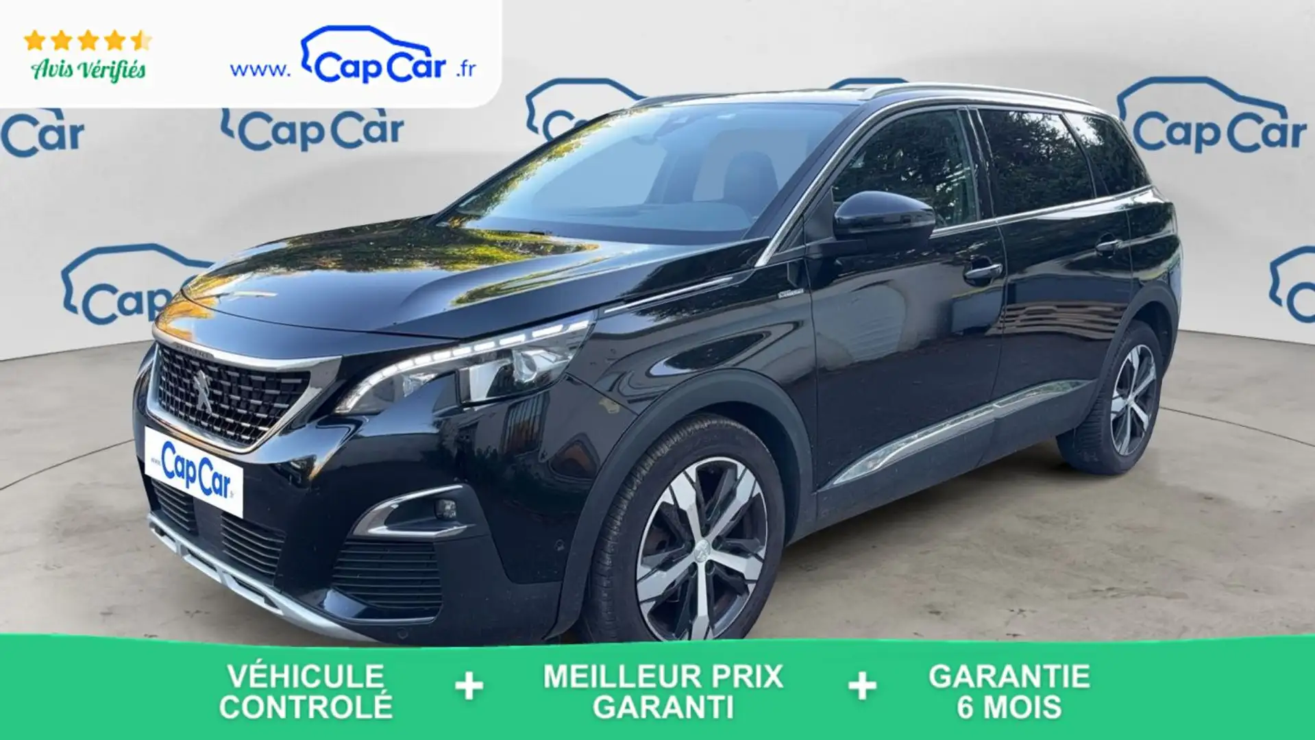 Peugeot 5008 II 1.5 BlueHDi 130 EAT8 GT Line Noir - 1