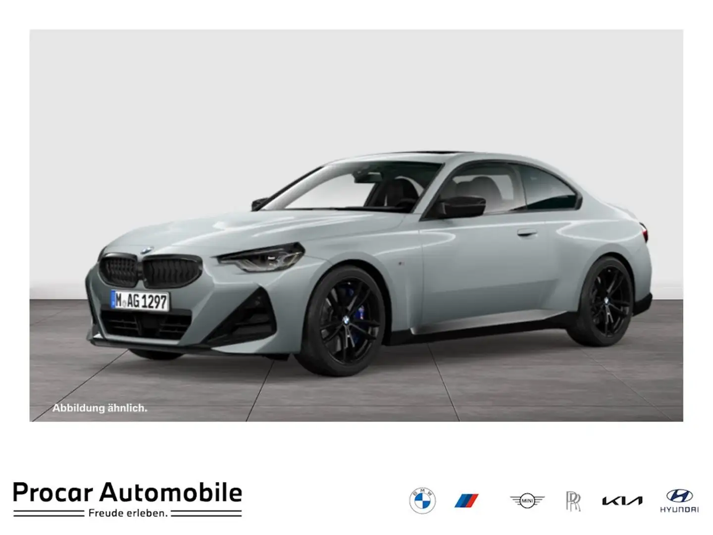 BMW 240 M240i Coupé 19''LMF Glasdach DA PA+ LED LRH Gri - 1
