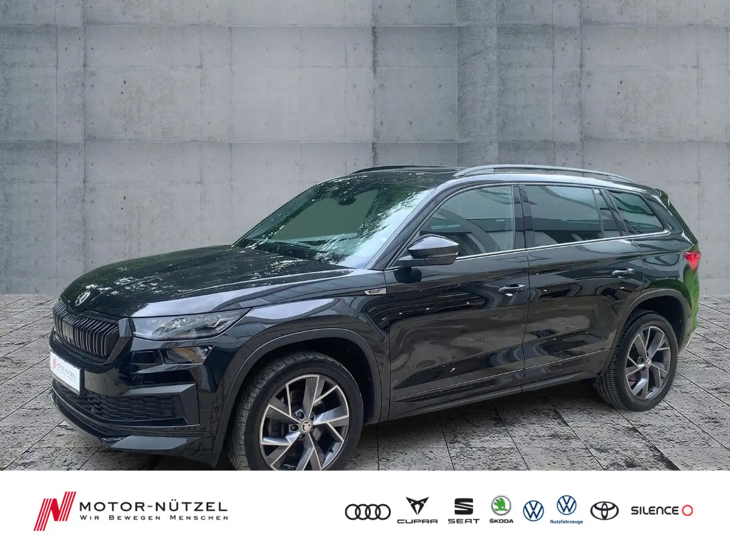 Skoda Kodiaq 2.0 TDI DSG 4x4 SPORTLINE MATRIX+NAVI+AHK Noir - 1