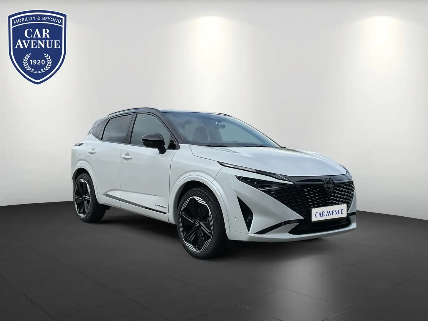 Nissan Qashqai N-DESIGN 1.5 VC-T e-POWER/Navi/Pano/LED Blanc - 2