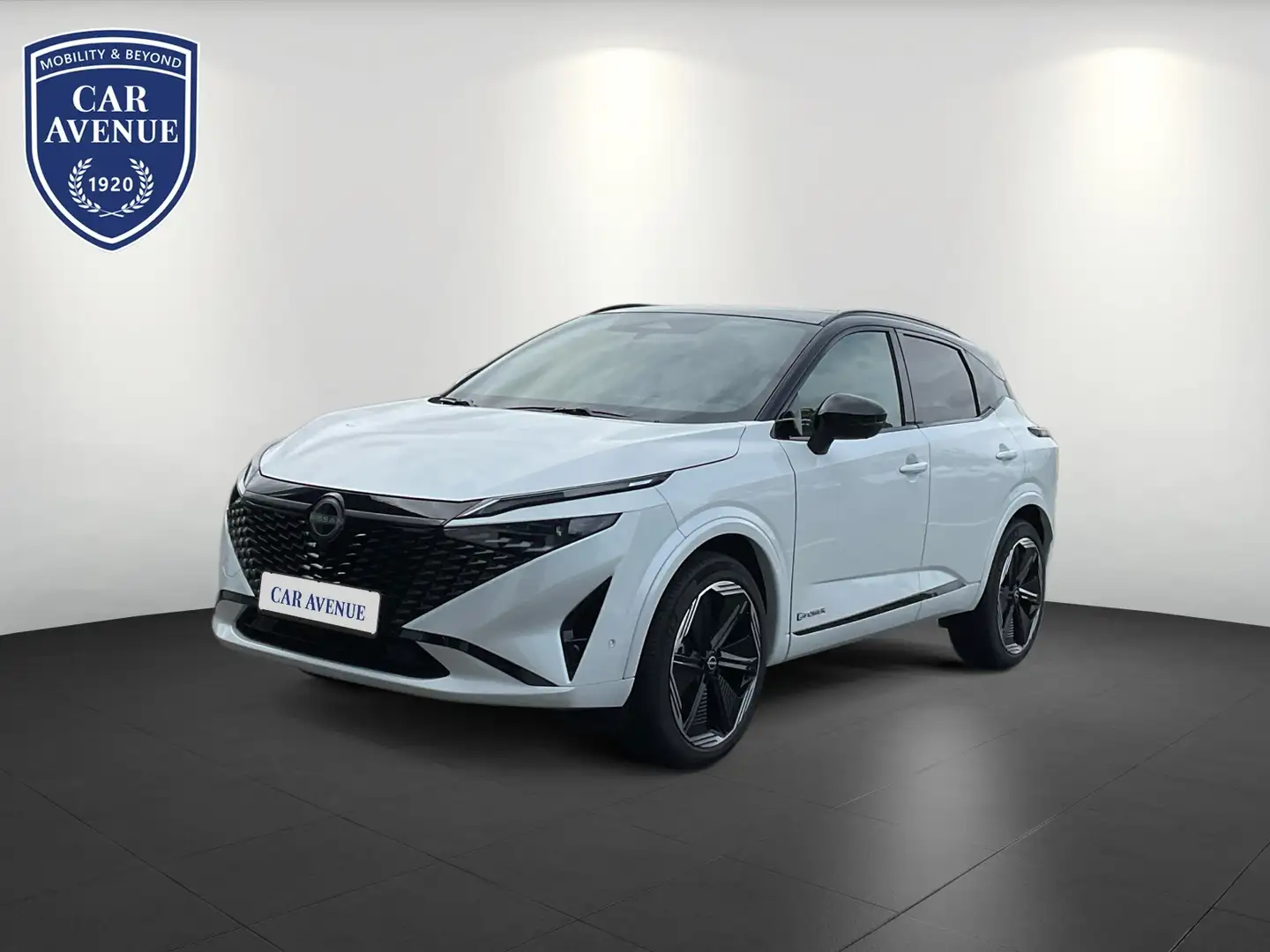 Nissan Qashqai N-DESIGN 1.5 VC-T e-POWER/Navi/Pano/LED Blanc - 1