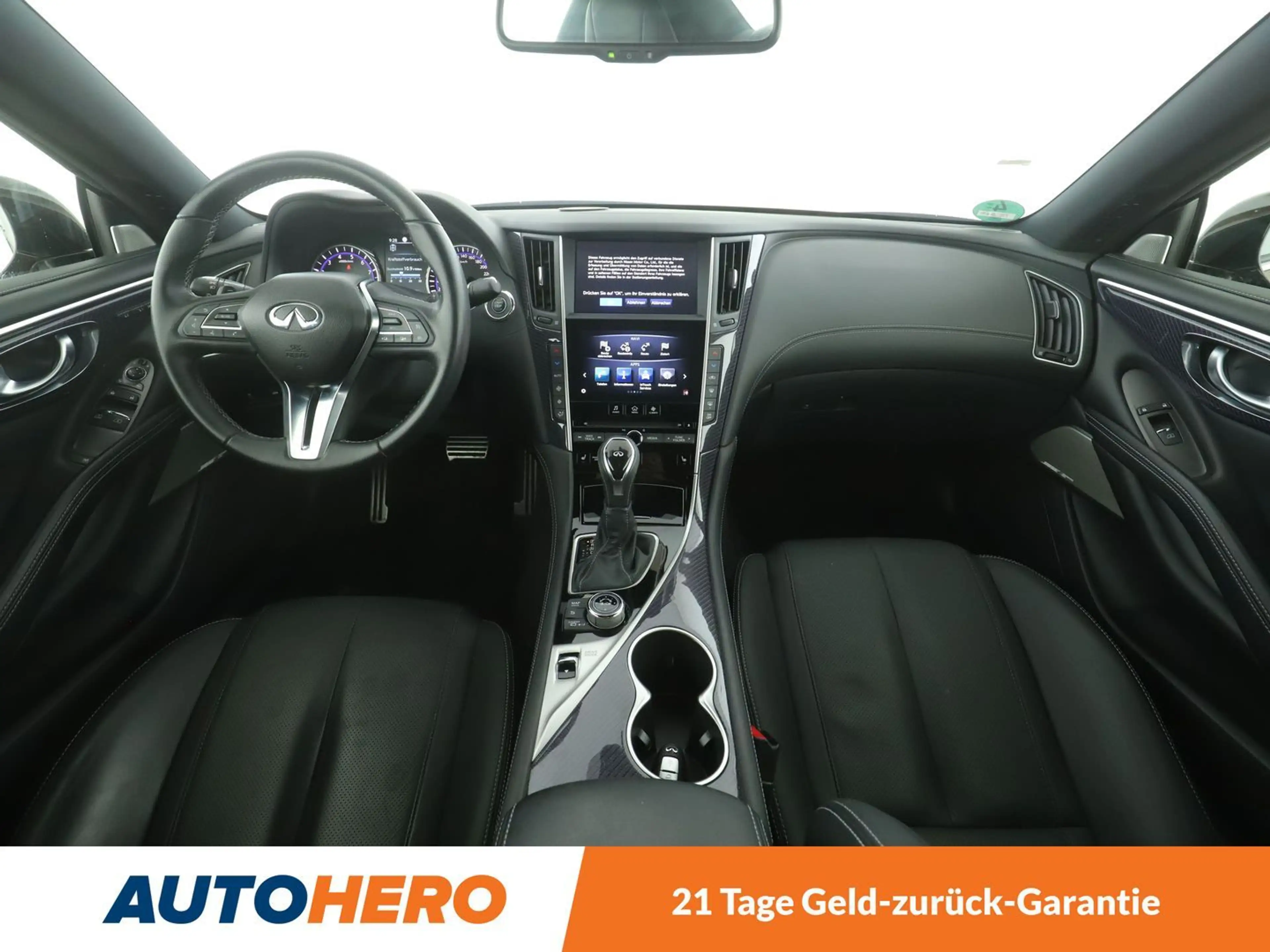 Infiniti Q60 3.0 V6 Sport AWD Aut*NAVI*LED*TEMPO*CAM*PDC*SHZ* — photo 12